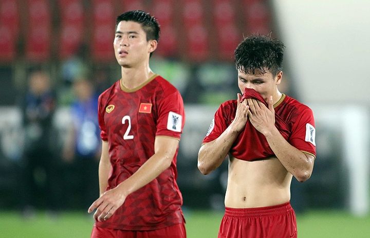 Quang Hải Duy Mạnh Việt Nam Iraq Asian Cup 2019