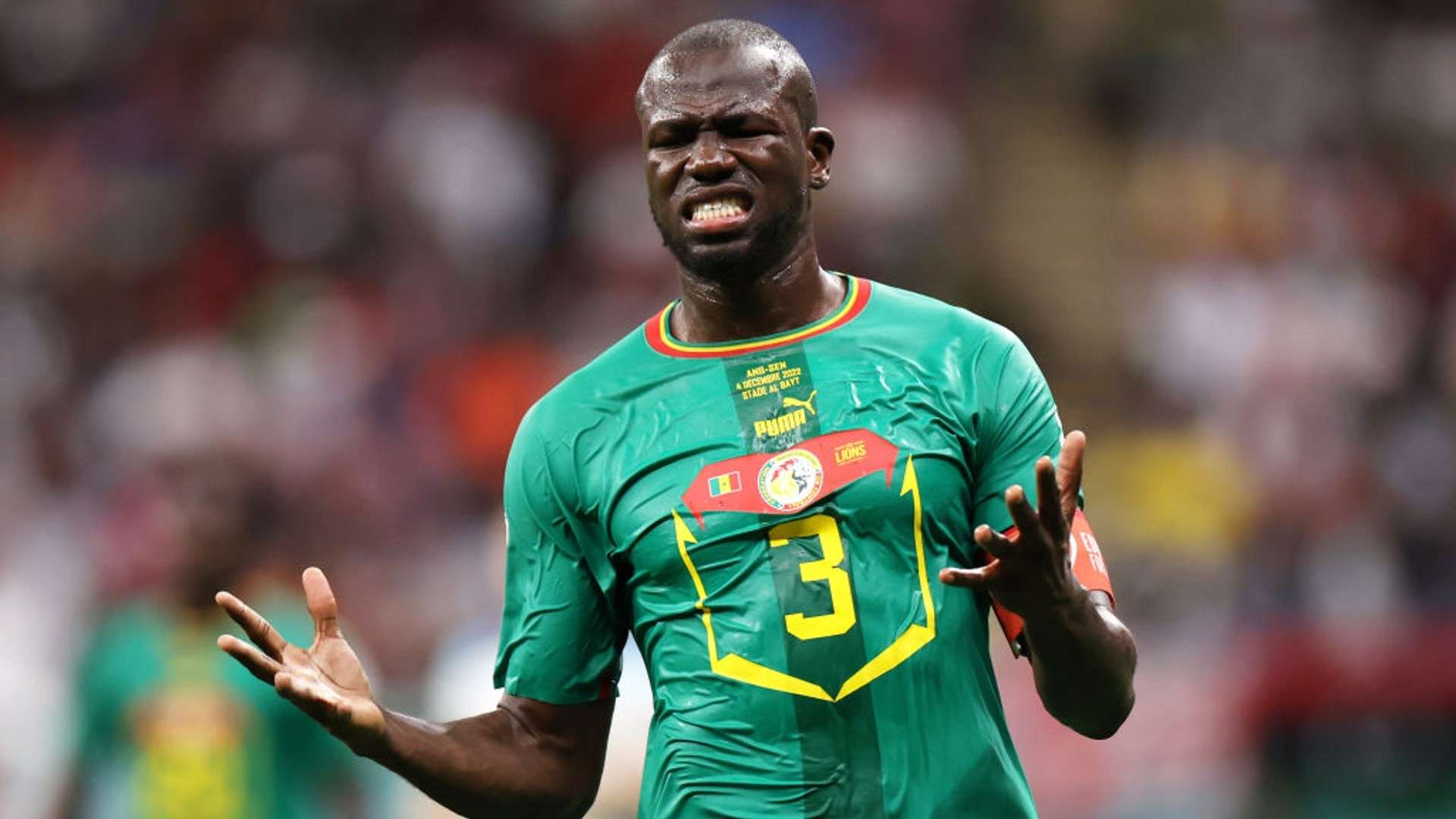 Senegal captain Kalidou Koulibaly.