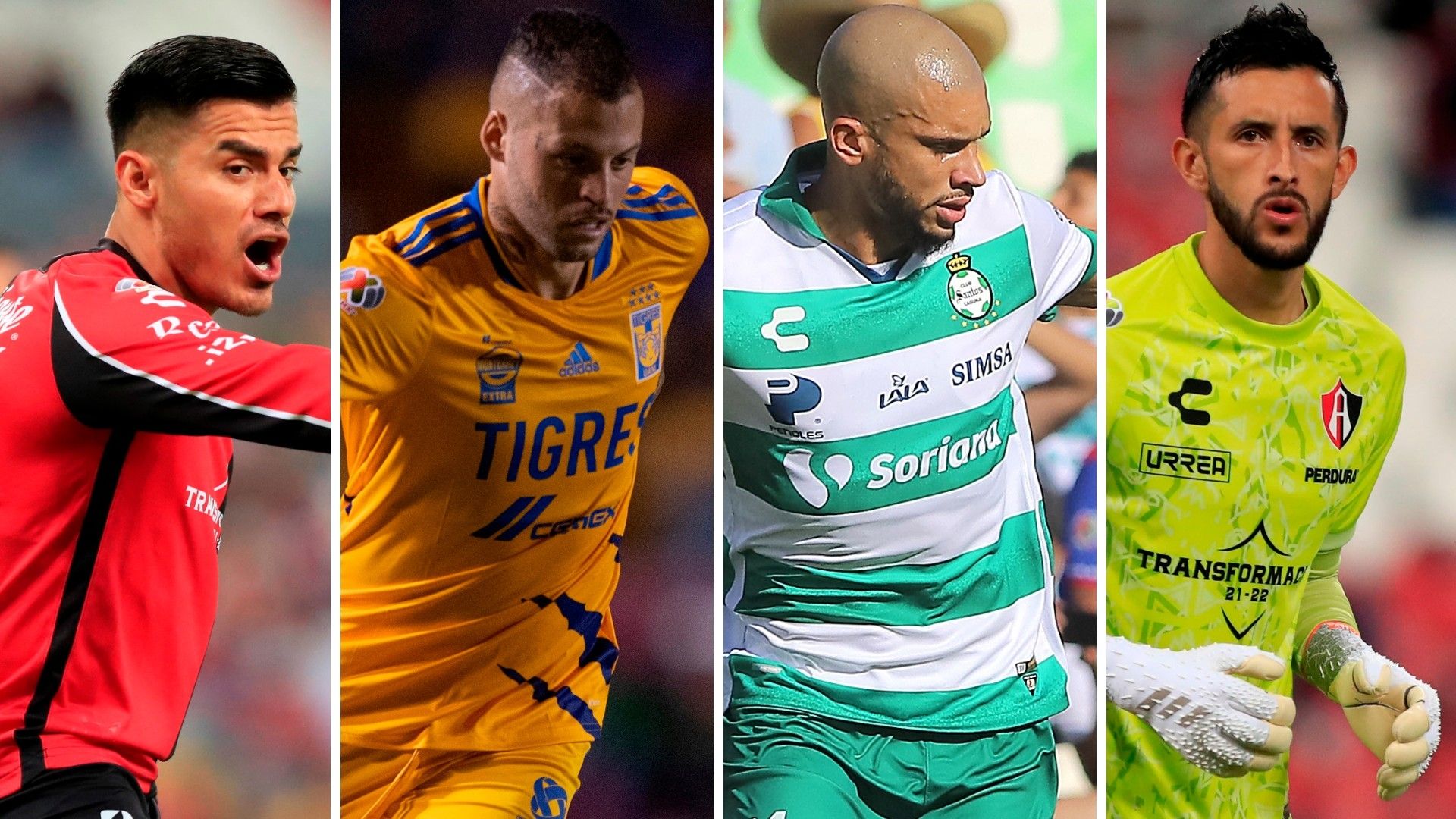 Aldo Rocha Nico López Dória Camilo Vargas Apertura 2021