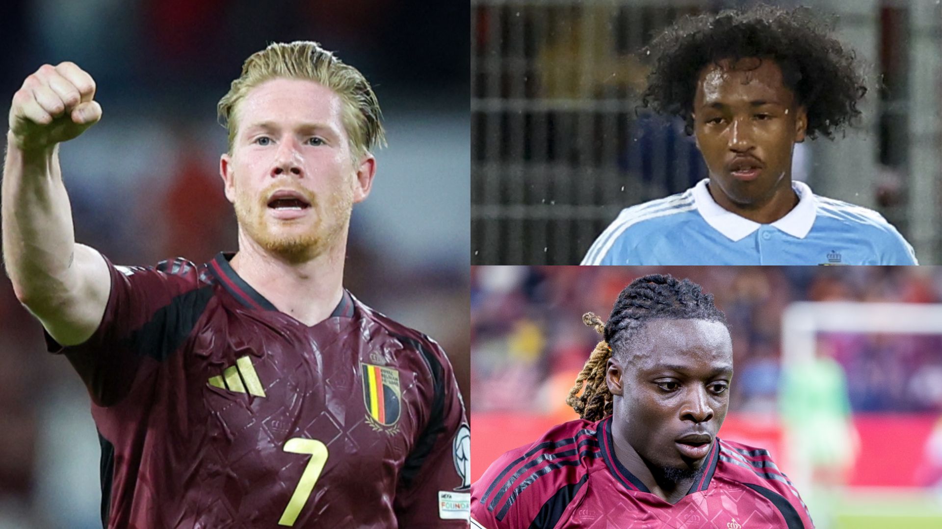 GFX Kevin de Bruyne Malick Fofana Jeremy Doku