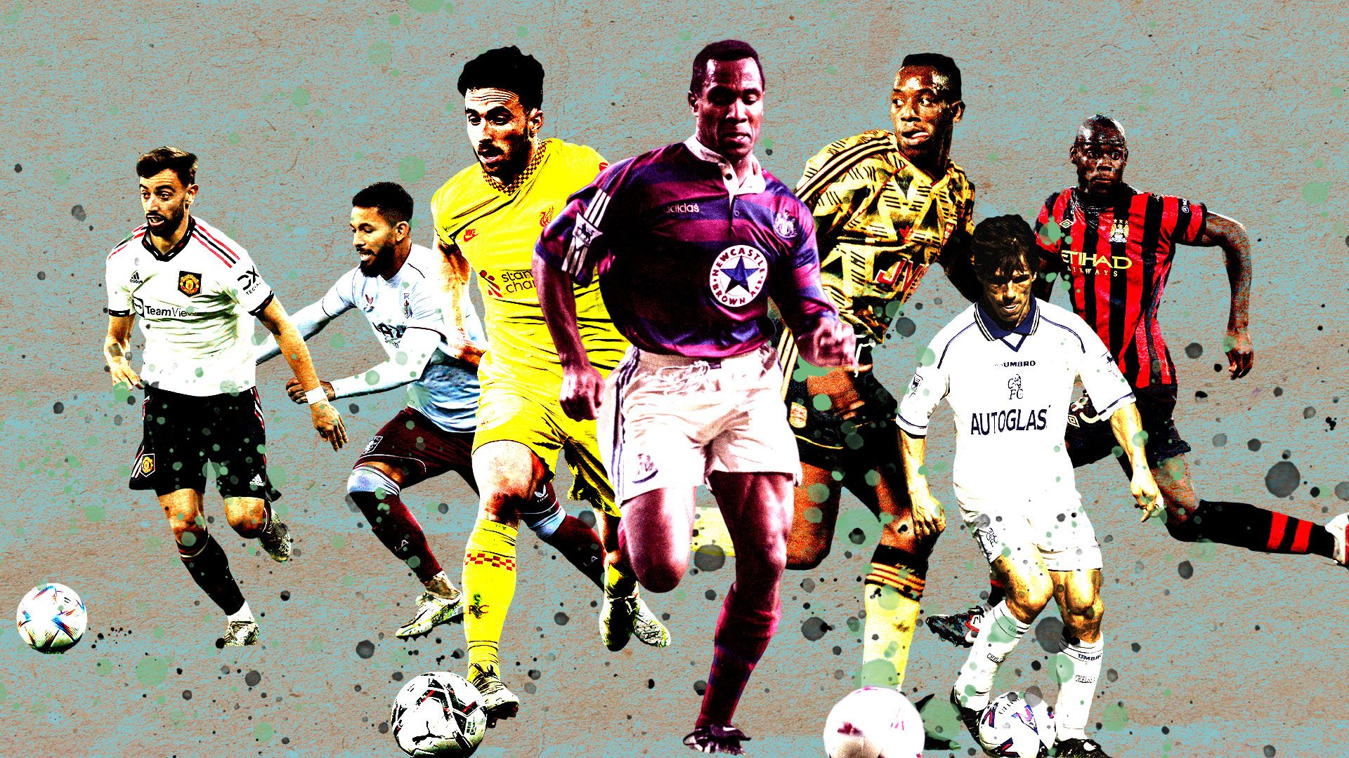 Premier League away shirts GFX