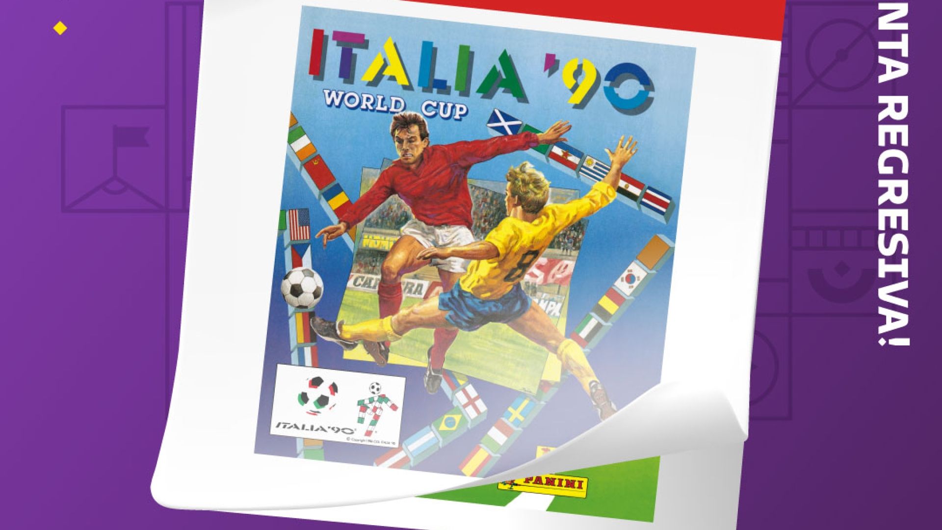 Álbum Panini Italia 90