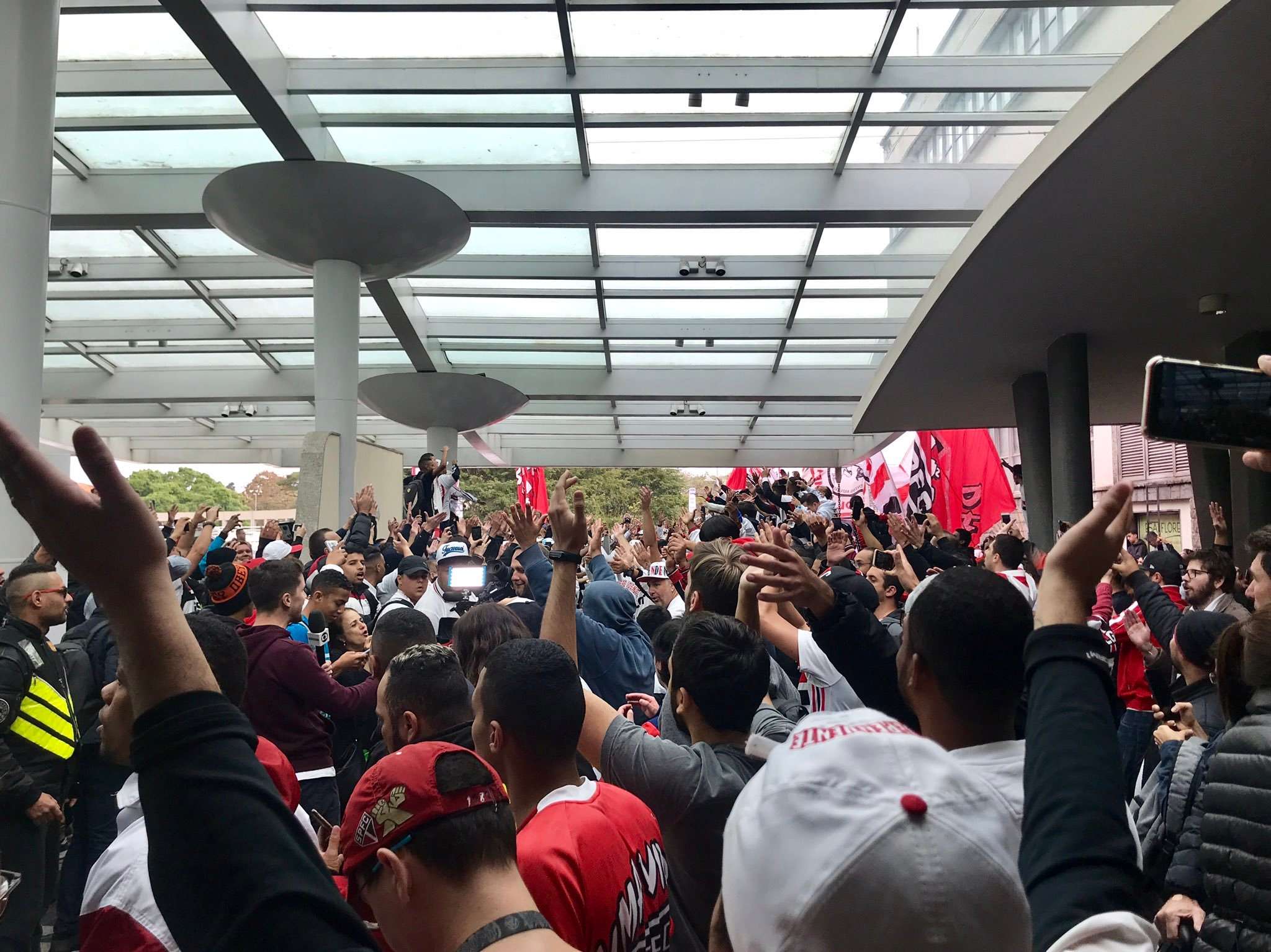 Recepção Daniel Alves