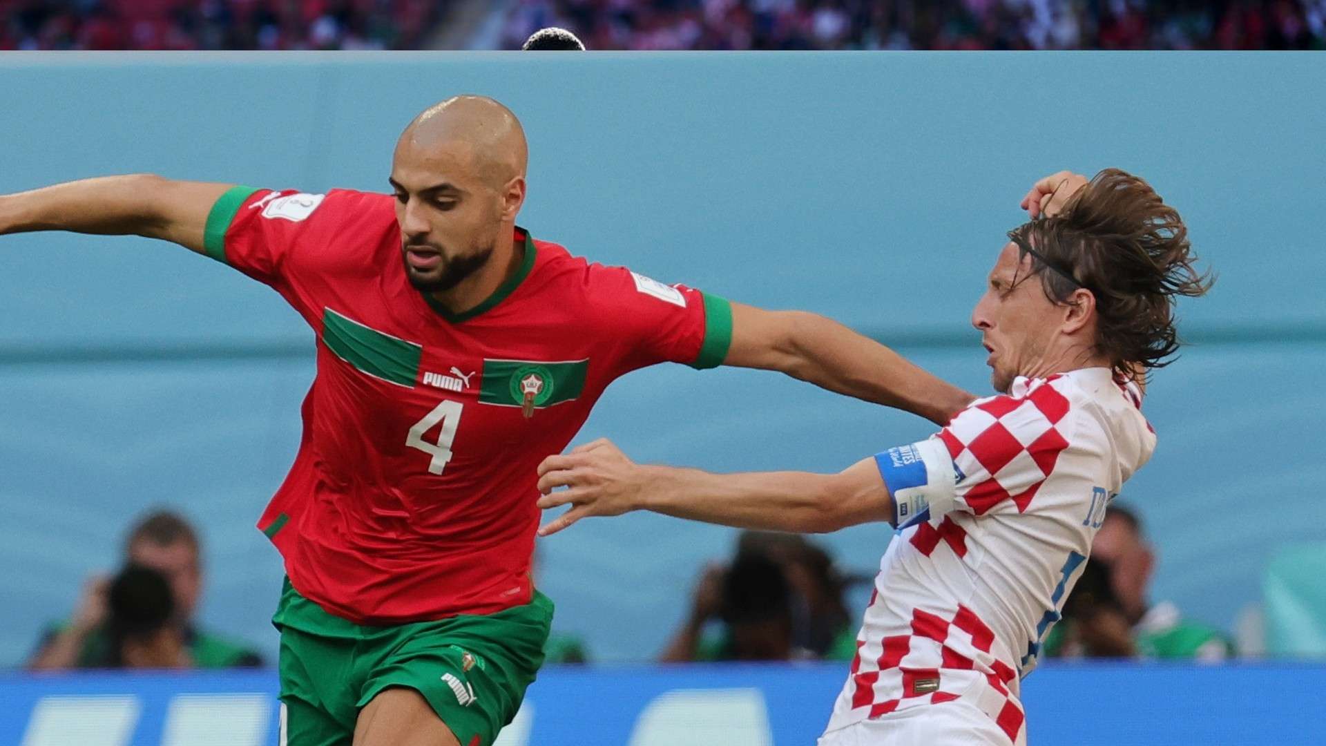 Sofyan Amrabat Morocco.