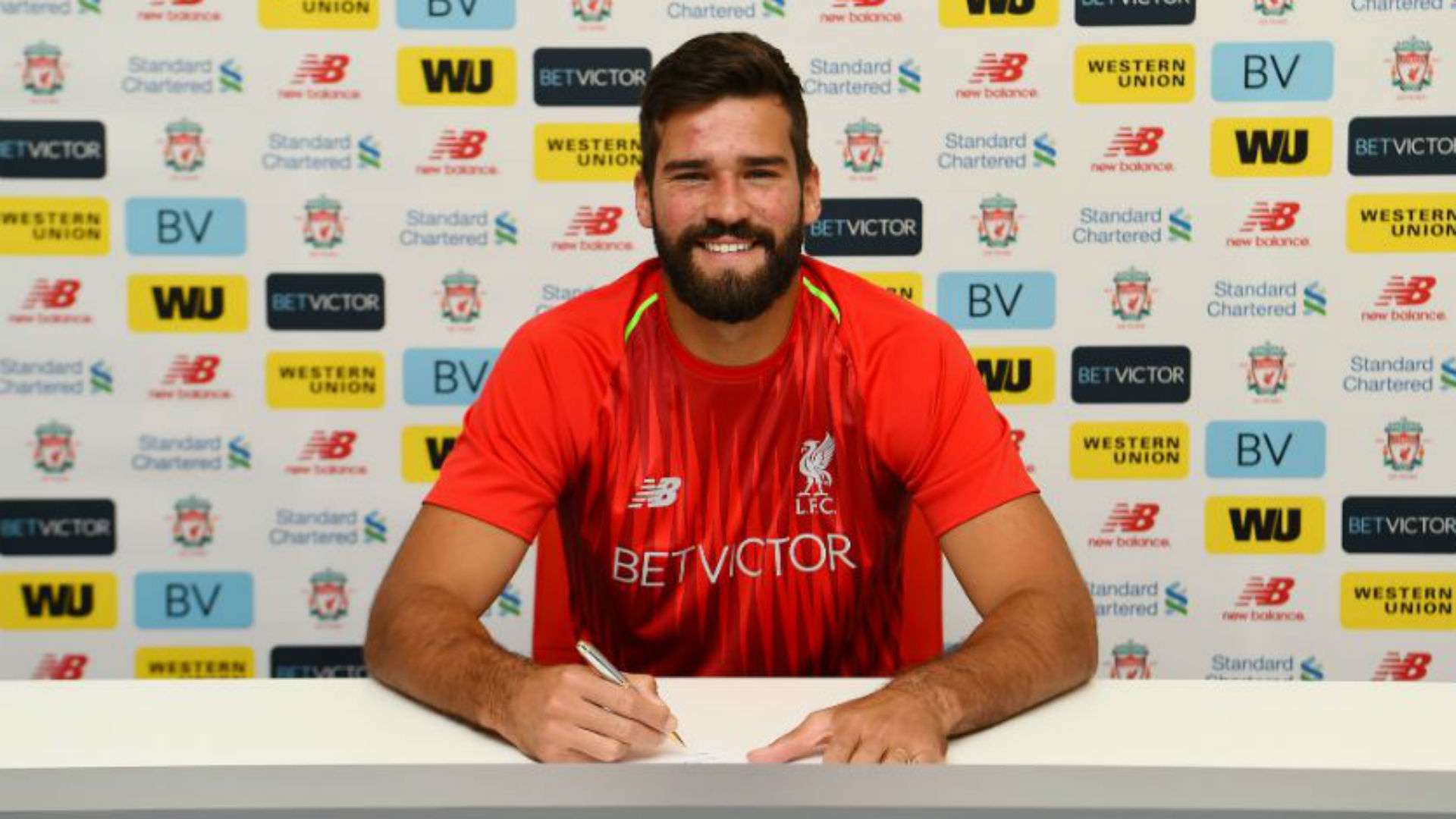 OFFICIAL: Alisson leaves Roma for Liverpool | Goal.com