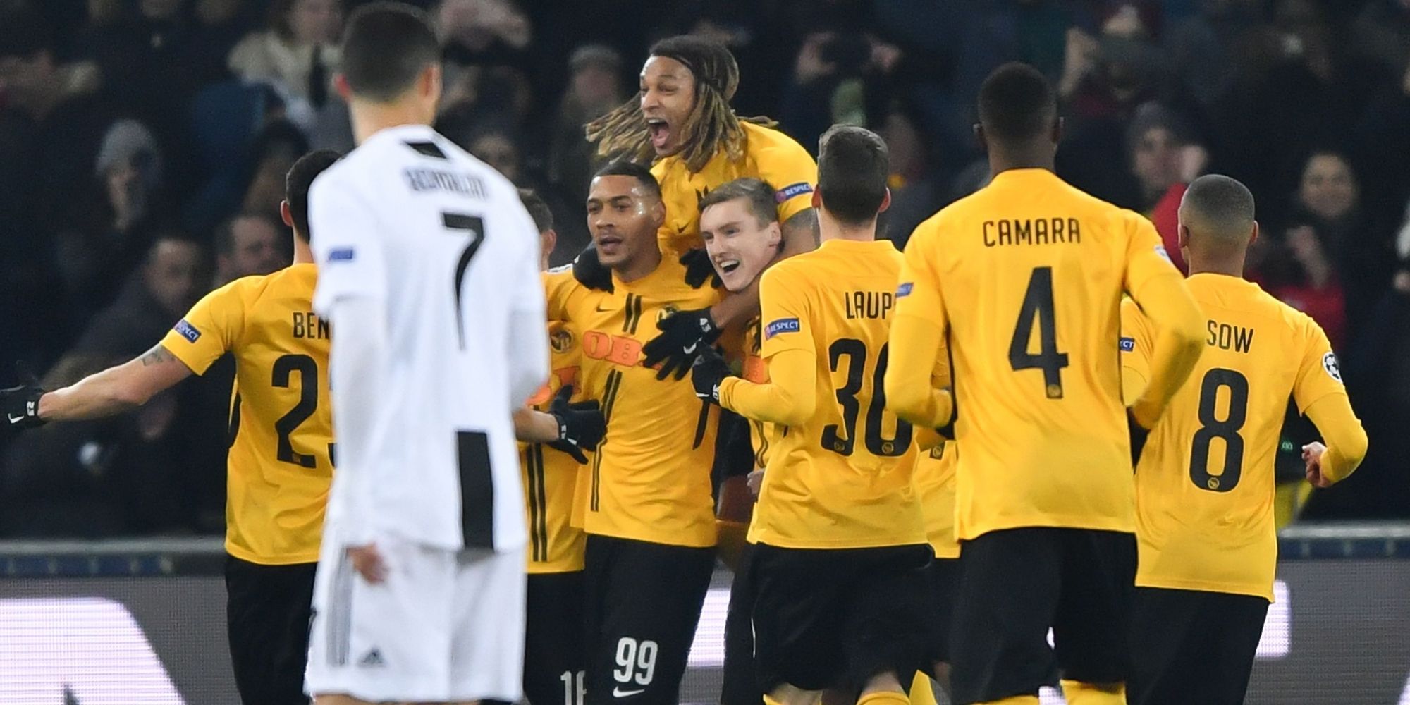 Young Boys Juventus Champions League