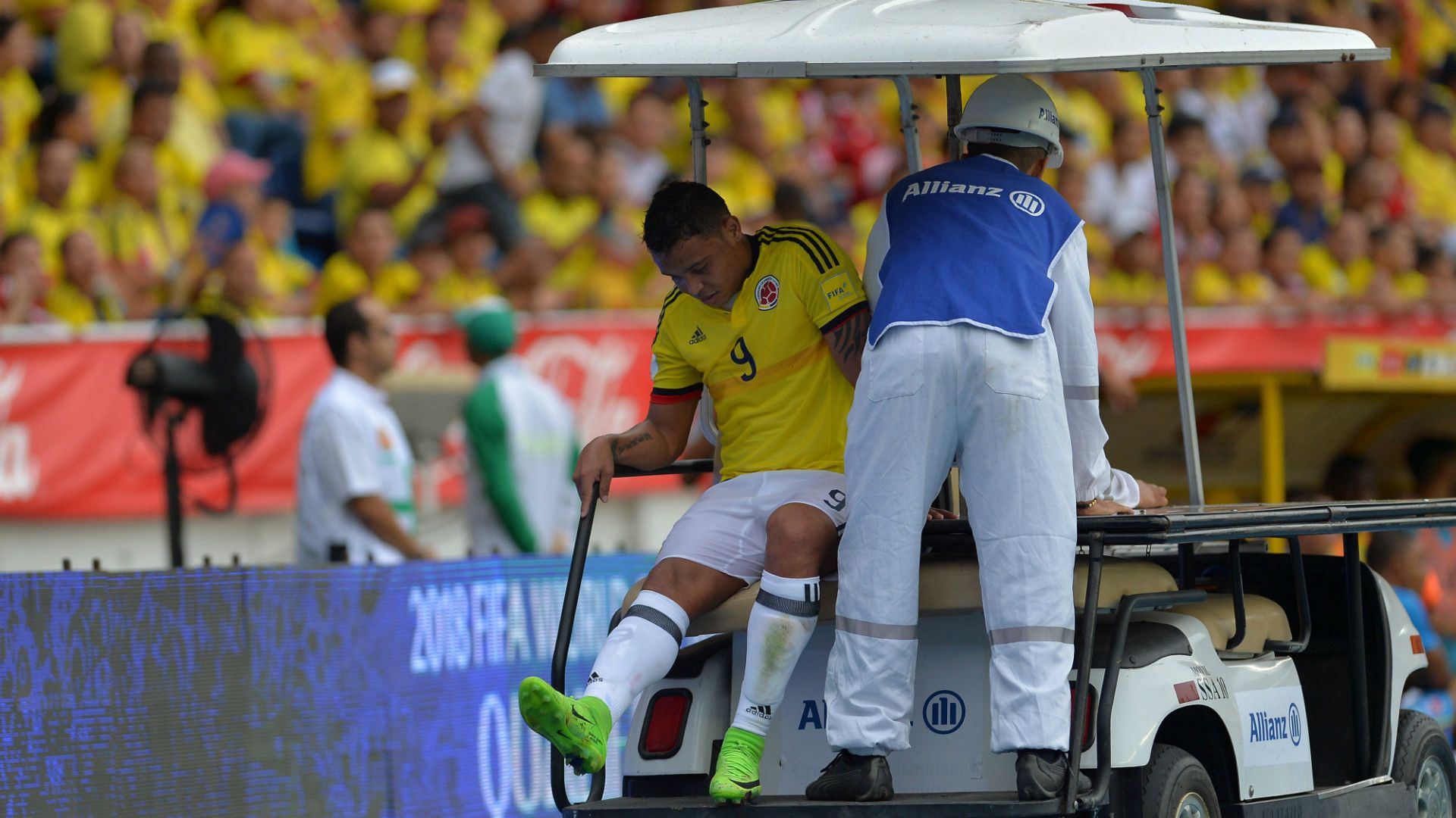 Luis Muriel Injury Colombia Bolivia South America Qualifiers 23032017