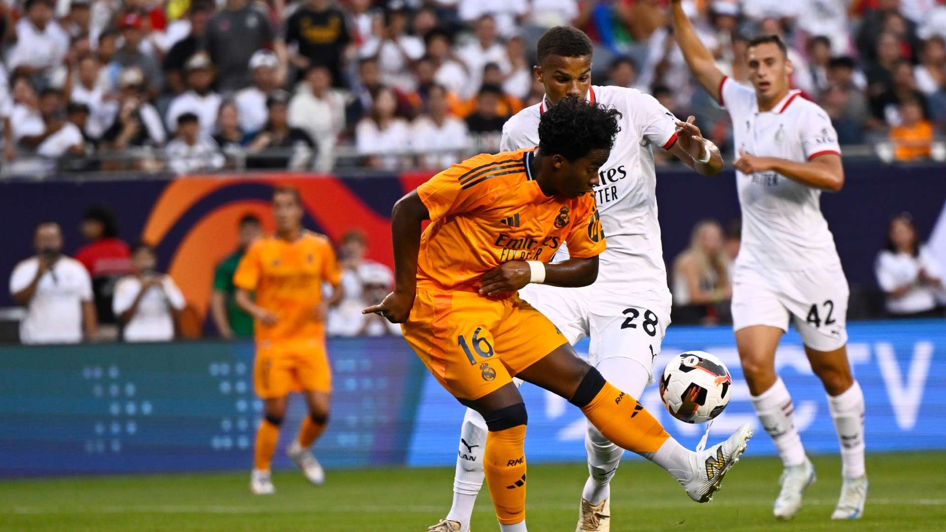 Endrick Real Madrid AC Milan Friendly 31072024