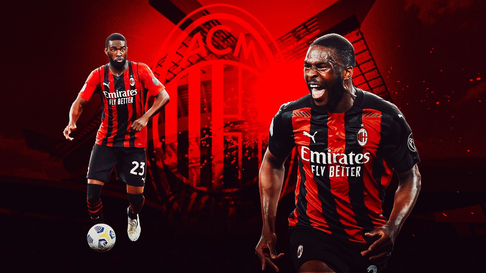 GFX Tomori ufficialità Milan