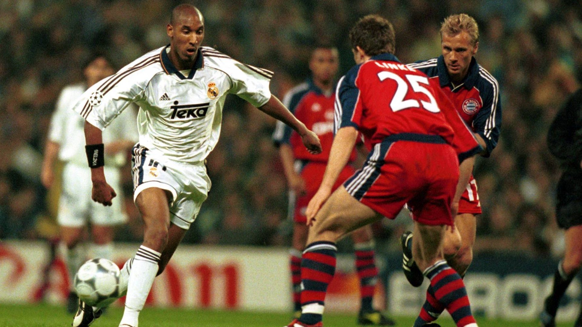 ONLY GERMANY Nicolas Anelka Real Madrid Bayern Munchen 2000