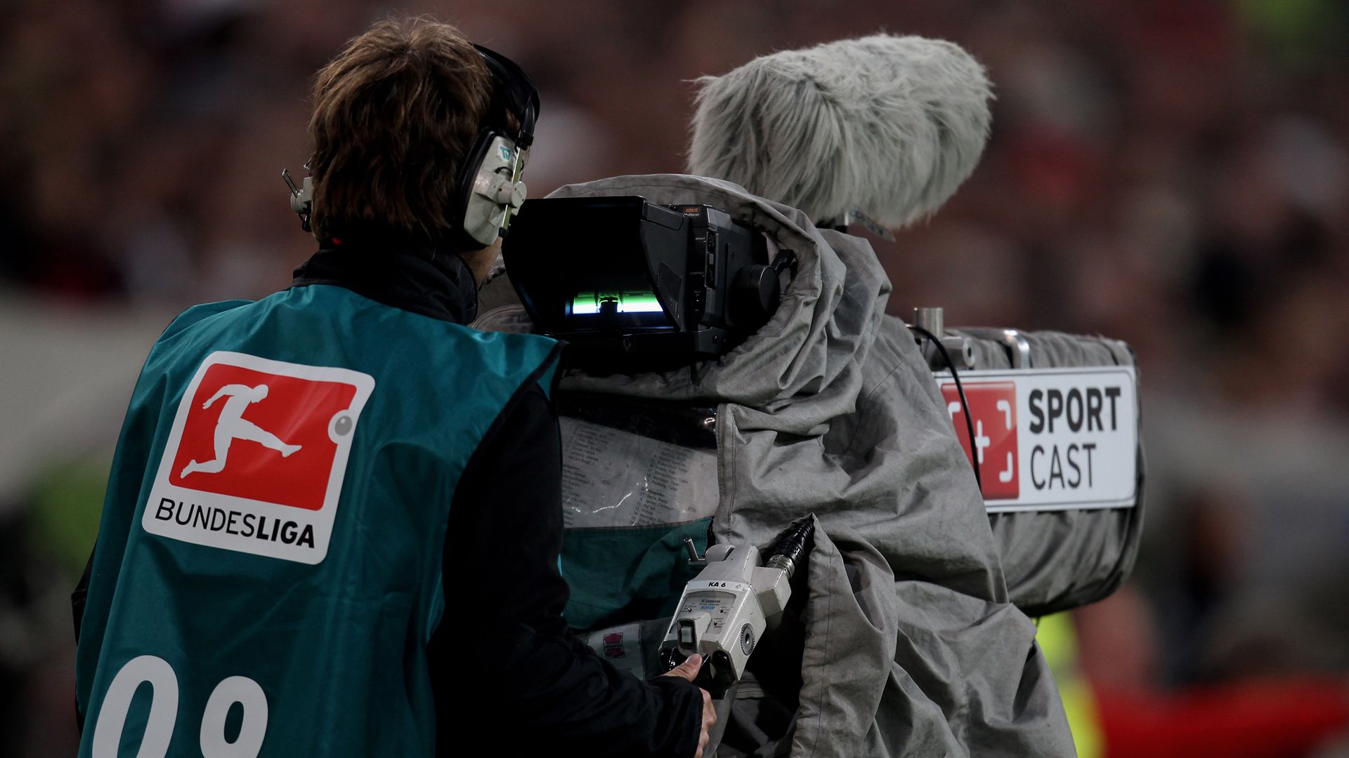 Sky Bundesliga TV Kamera