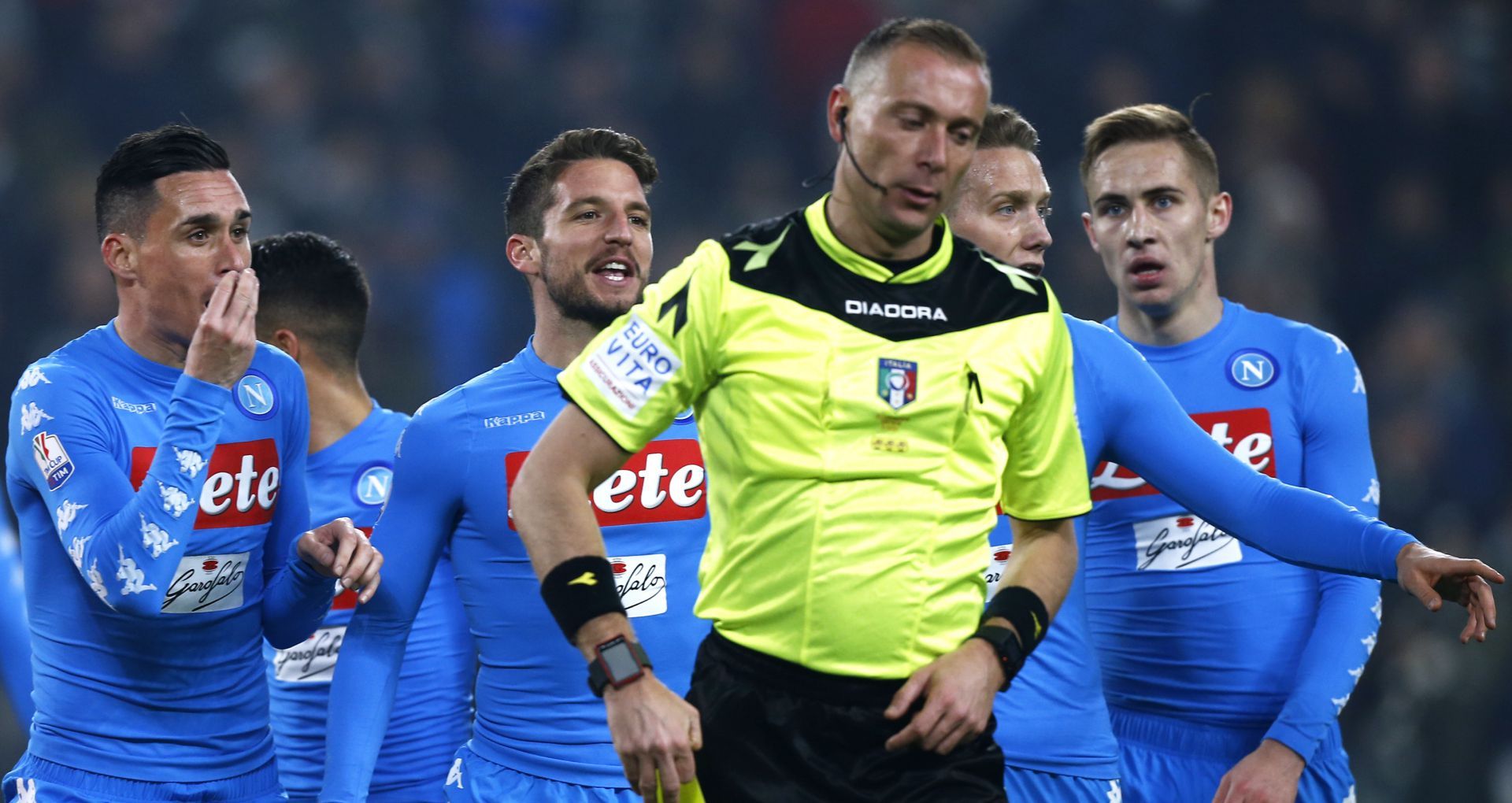 Paolo Valeri Juventus Napoli Coppa Italia