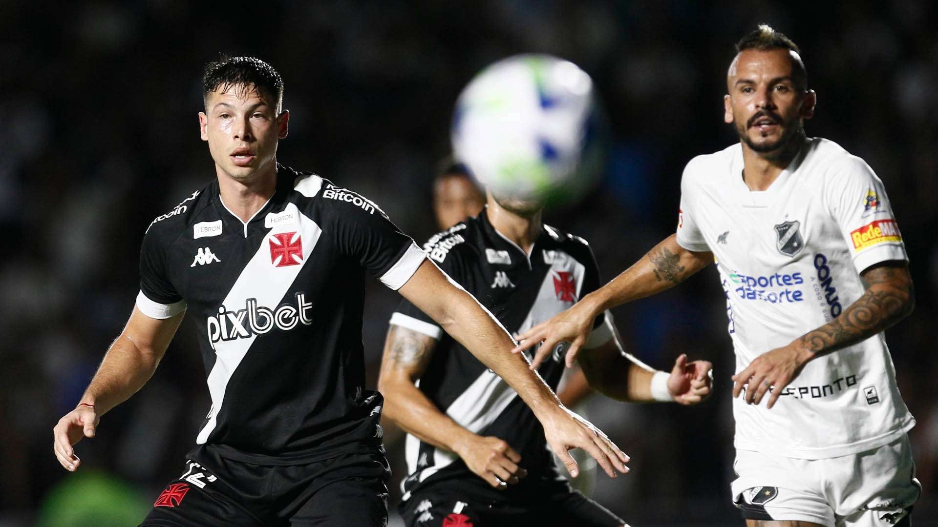 Manuel Capasso no jogo entre Vasco e ABC, na segunda fase da Copa do Brasil 2023