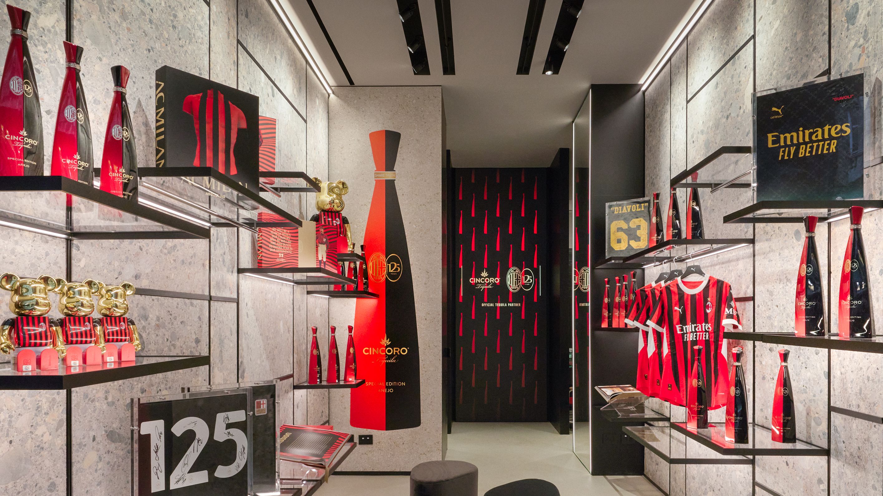 Cincoro Tequila, AC Milan