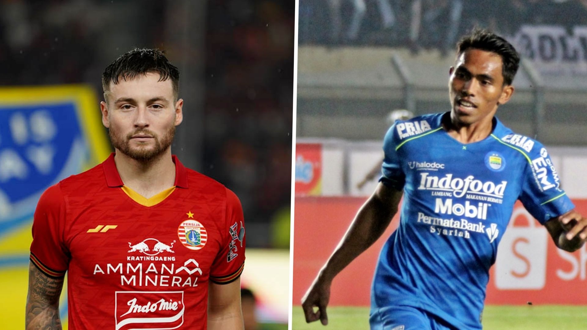 Marc Klok (Persija) - Frets Butuan (Persib)