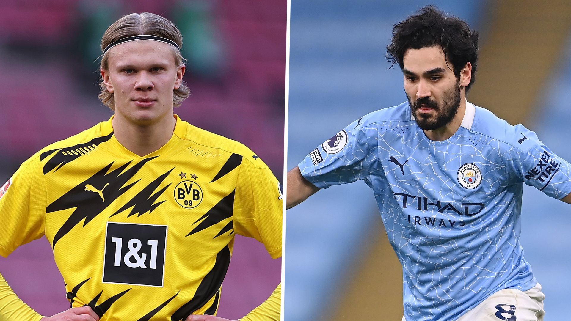 Erling Haaland Ilkay Gündogan Borussia Dortmund Manchester City