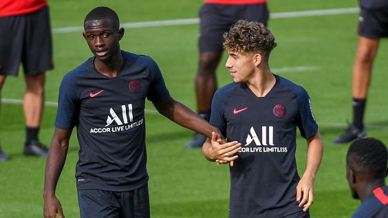 Tanguy Kouassi Adil Aouchiche PSG