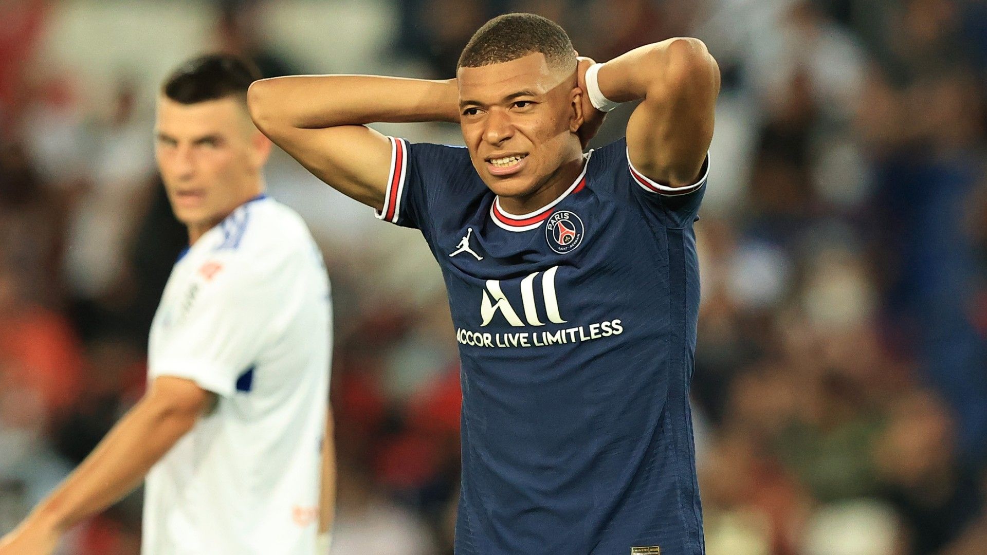 KYLIAN MBAPPE PSG STRASSBURG LIGUE 1