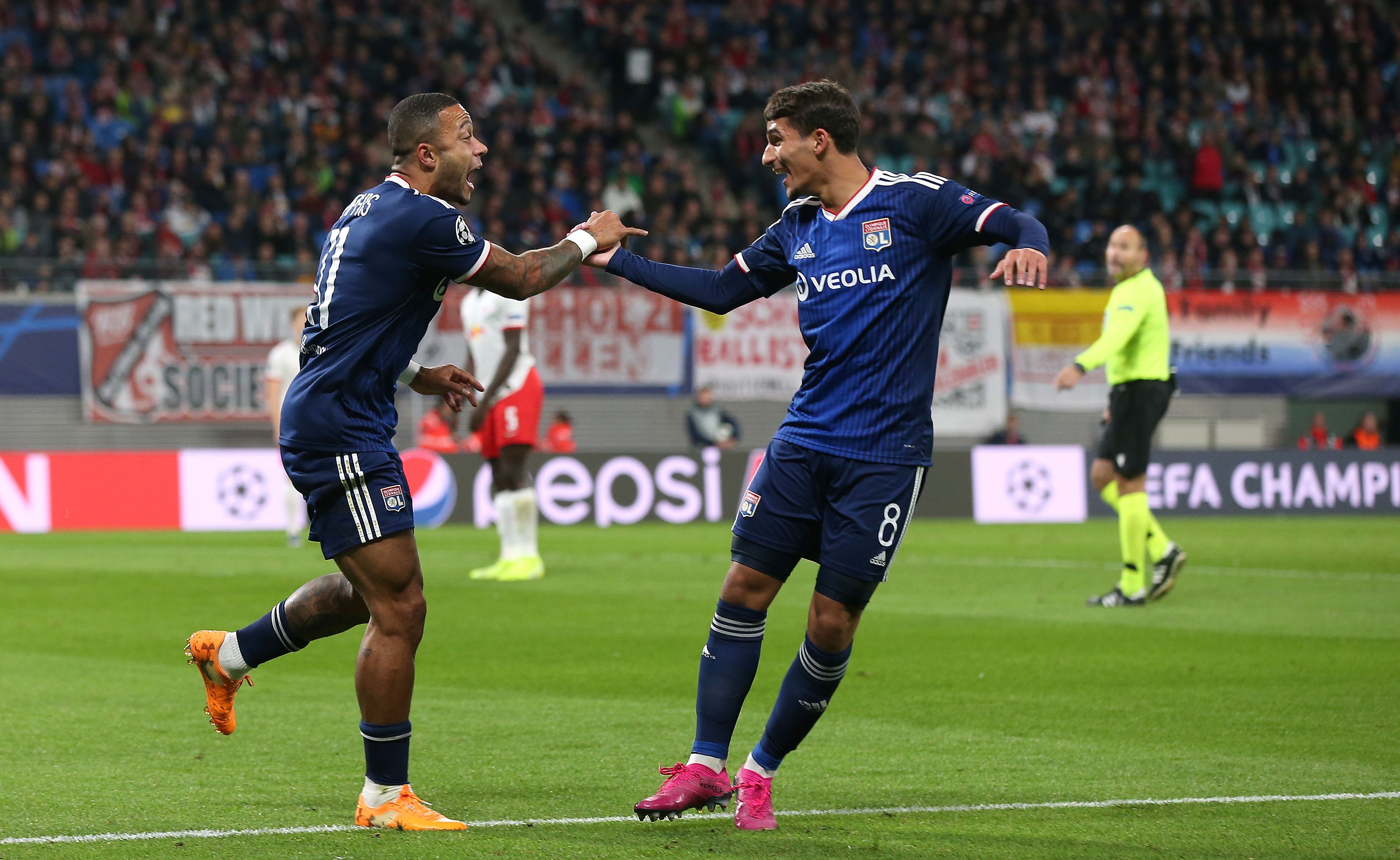 Depay Aouar - Leipzig Lyon