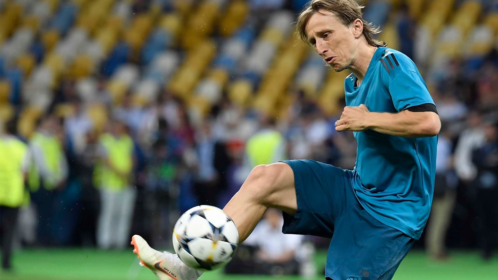 Modric Real madrid treino 25 05 18