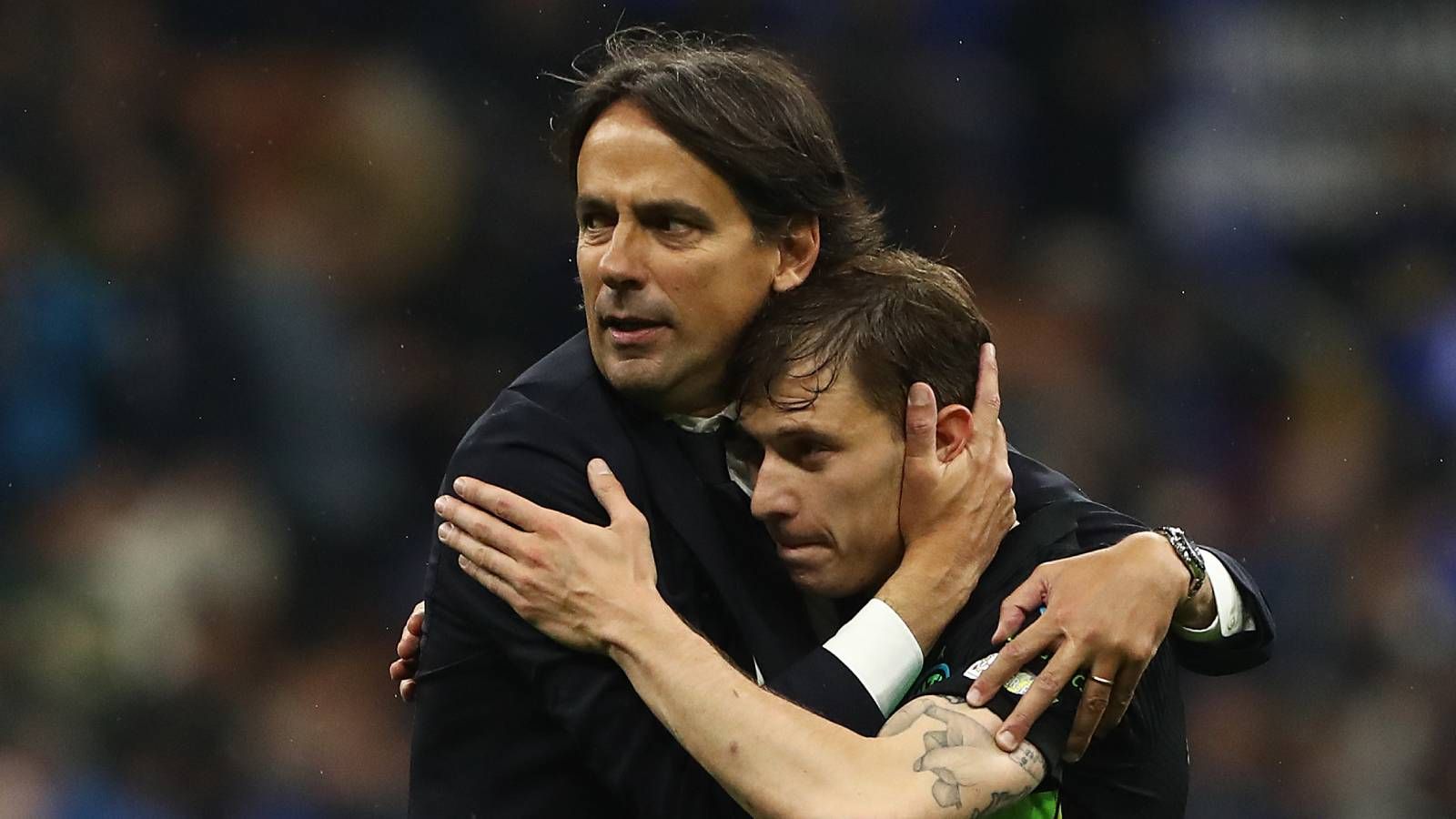 Simone Inzaghi & Nicolo Barella