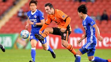 Nick D'Agostino Brisbane Roar v Ulsan AFC Champions League 100502017
