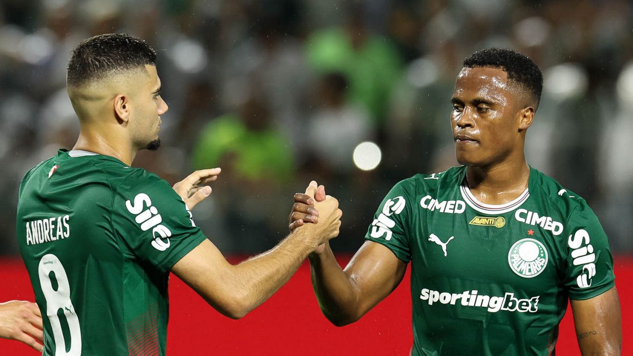 Andreas Pereira Jhon Arias Palmeiras 2026