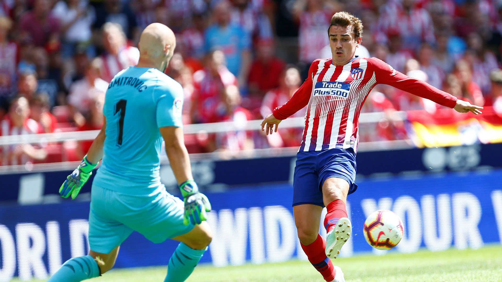 Dmitrovic Griezmann Atletico Madrid Eibar LaLiga 15092018