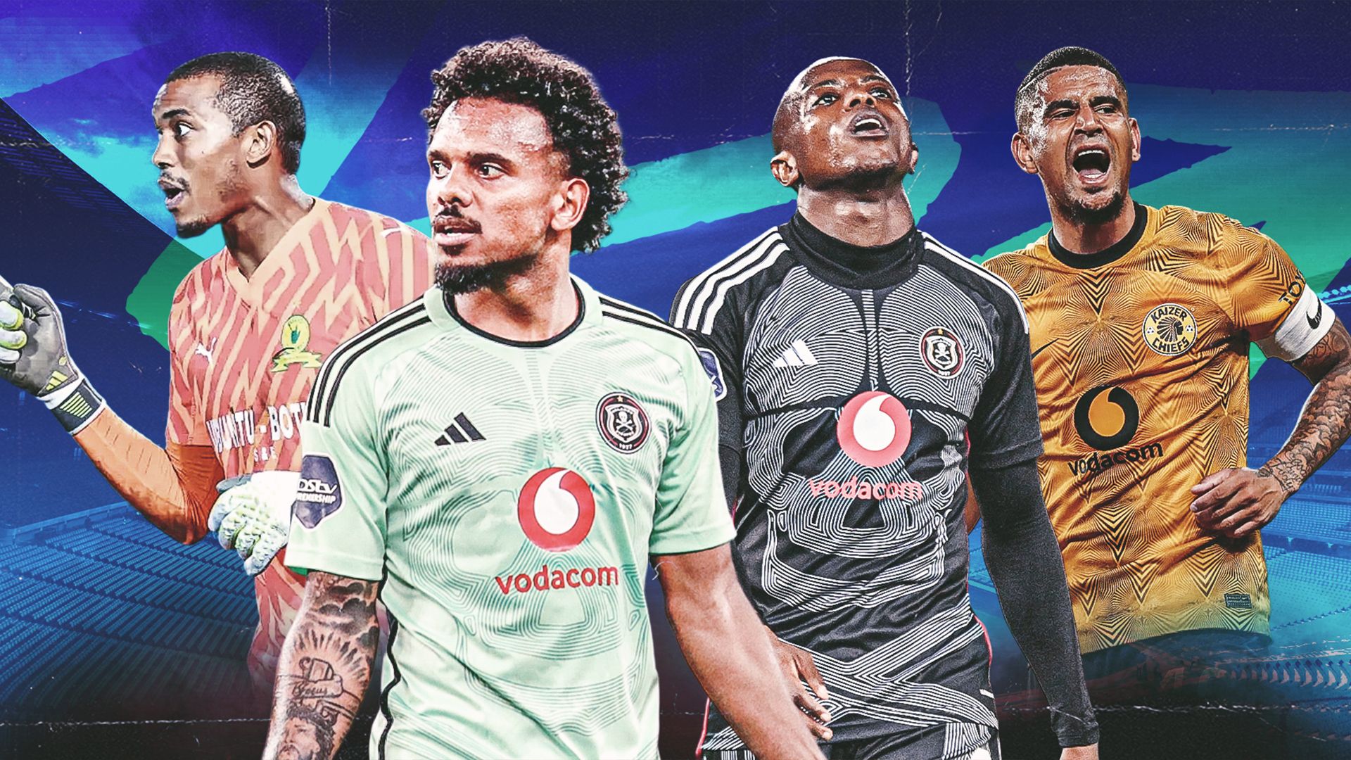Kermit Erasmus, Jody February, Zakhele Lepasa and the benchwarmers who need  to move in the next PSL transfer window | Goal.com