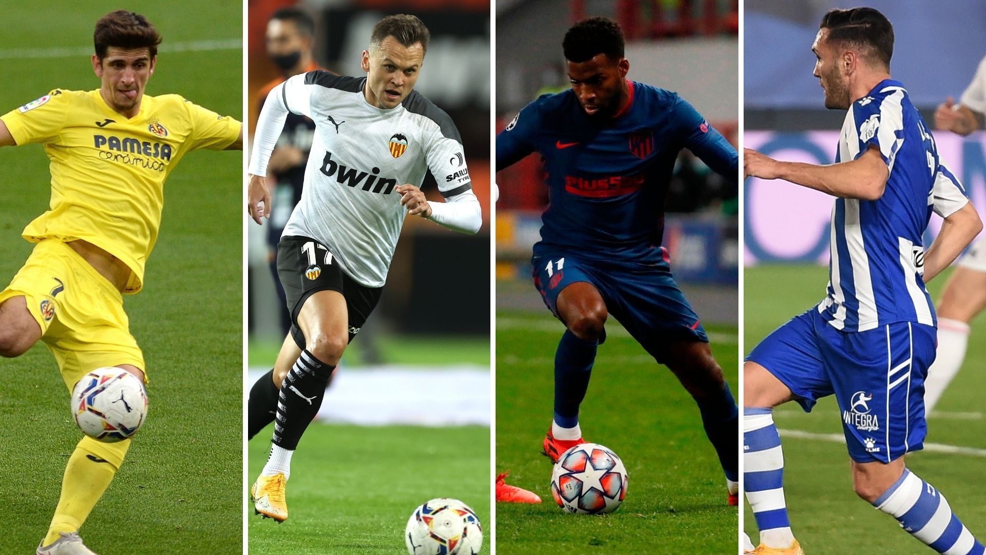 Gerard Moreno, Cheryshev, Lemar y Joselu