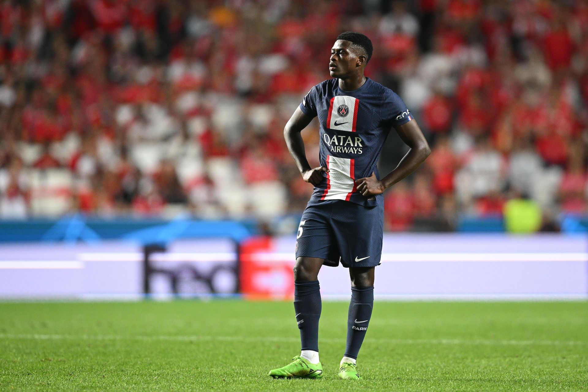 Brouillon face à l'OL, Nuno Mendes est impliqué sur le premier but concédé par son équipe.
