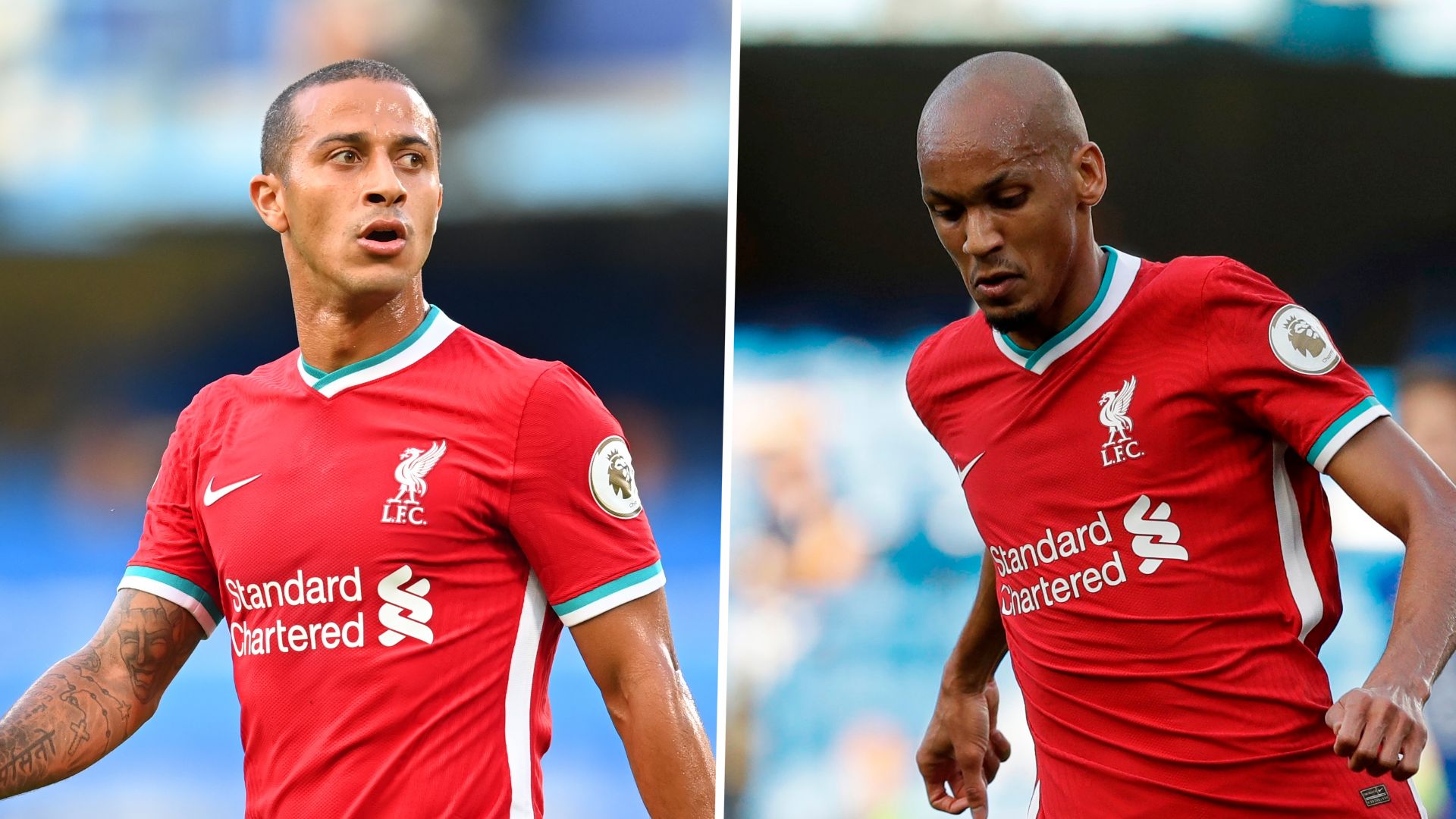 Thiago Alcantara Fabinho Liverpool 2020