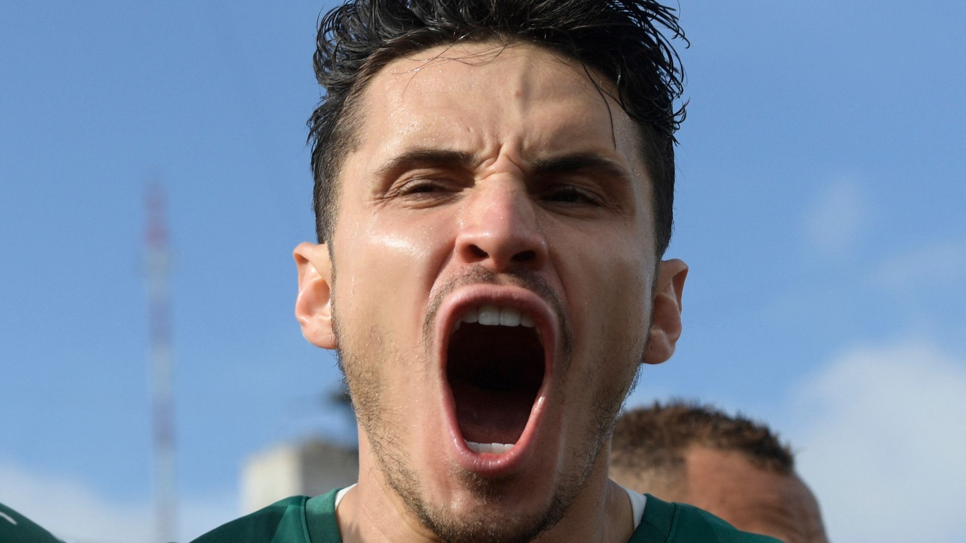Raphael Veiga comemora, Palmeiras x Flamengo, final da Copa Libertadores, 27112021