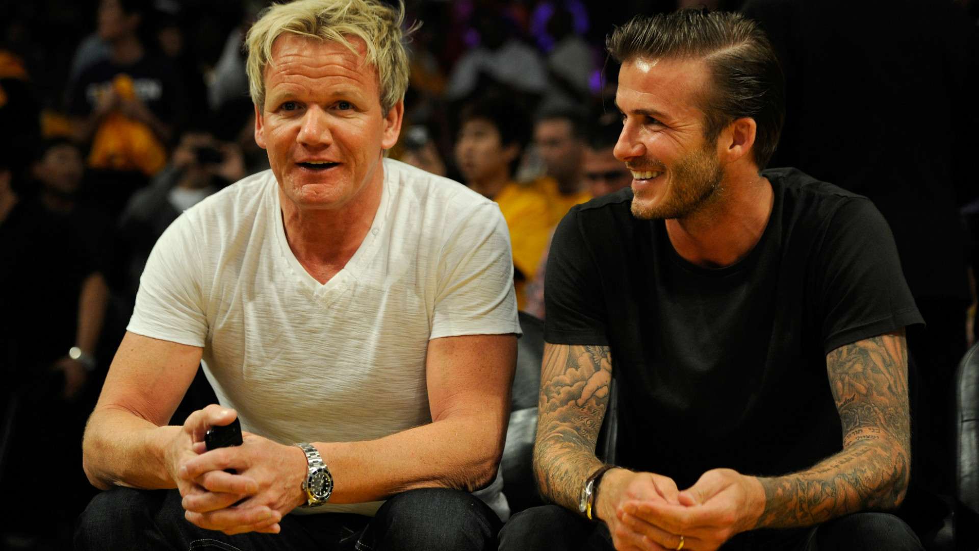 Gordon Ramsay David Beckham