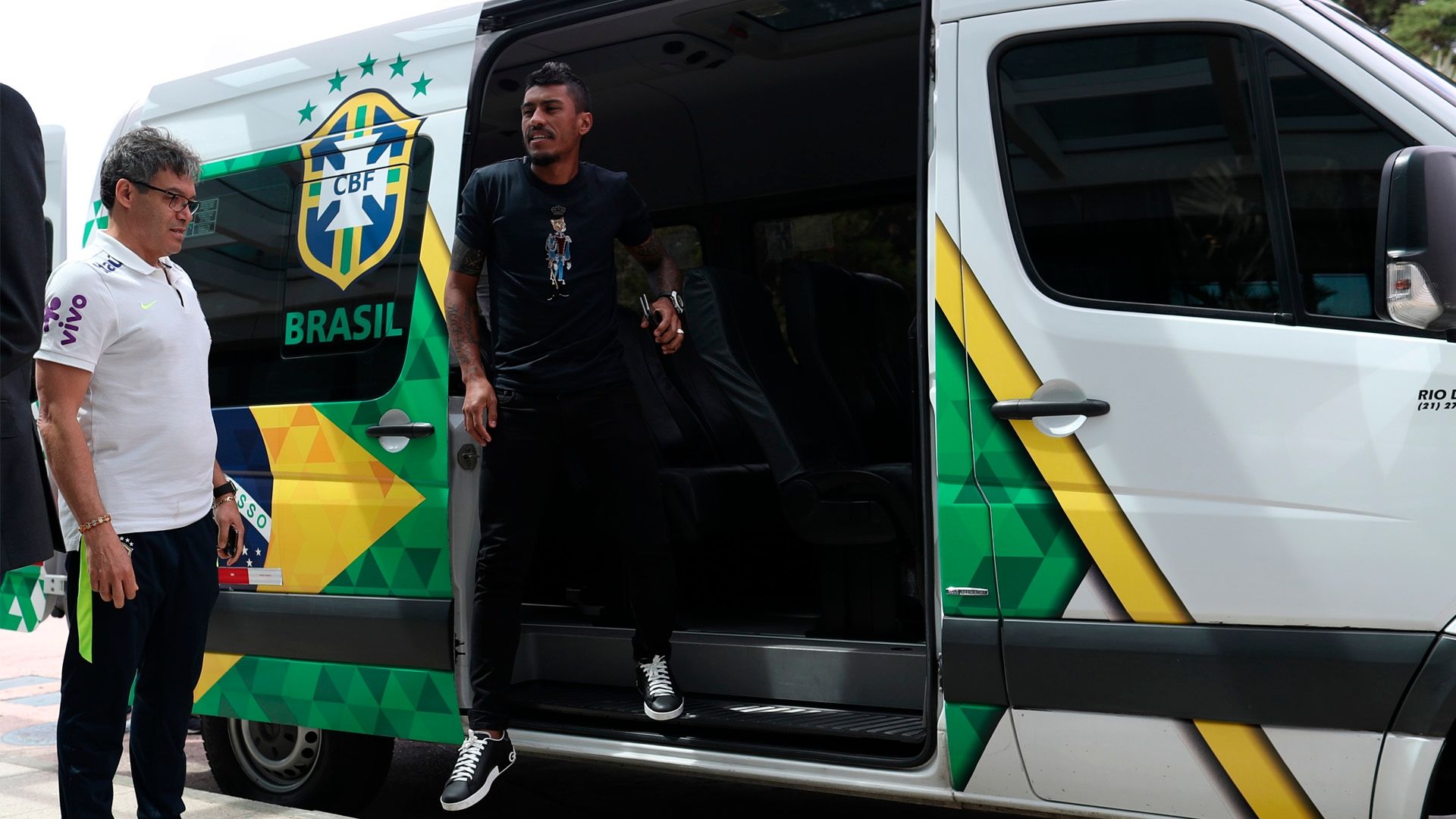 Paulinho Seleção Brasileira Granja Comary 02 10 17