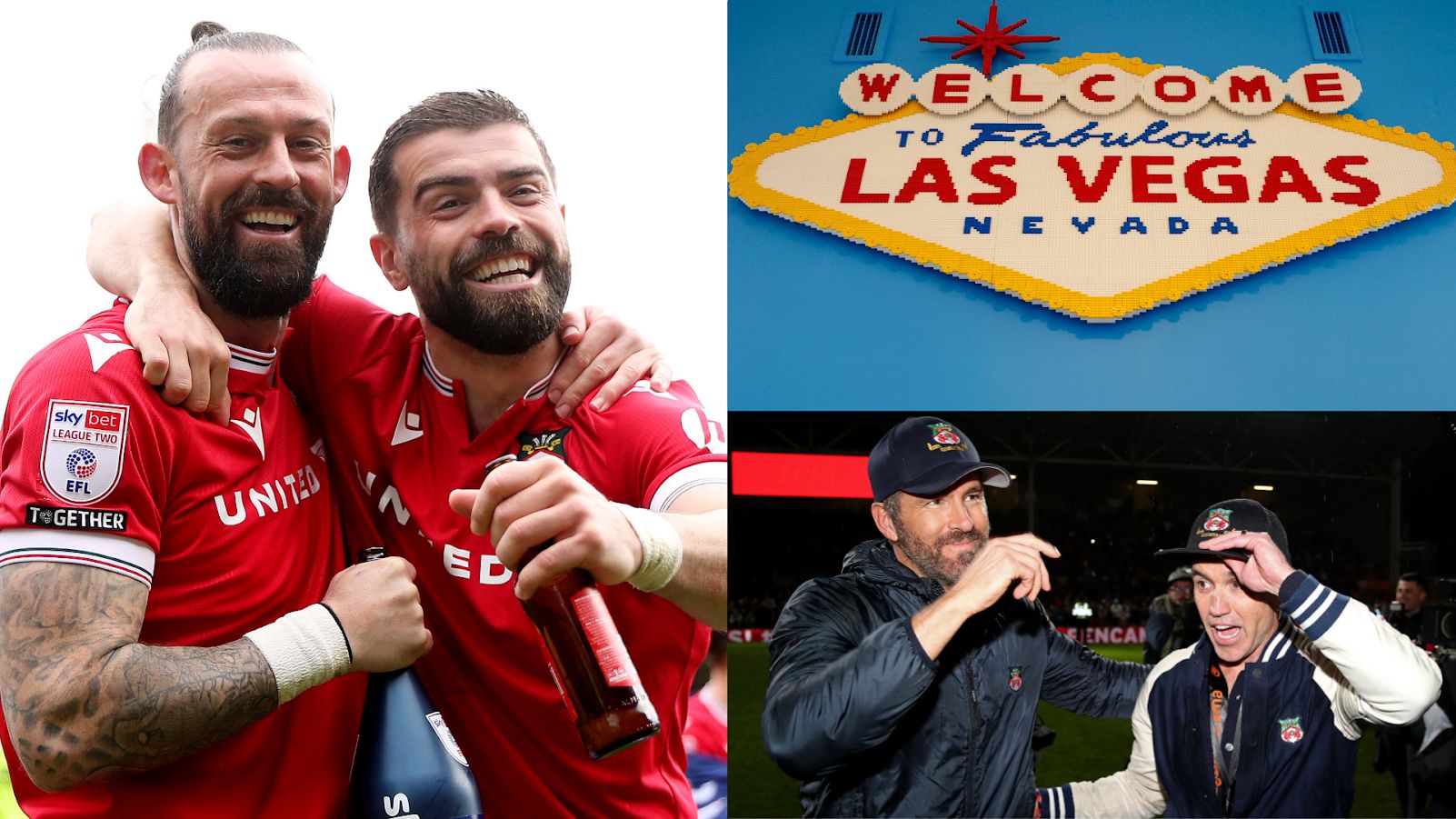 Wrexham James McClean Las Vegas Ryan Reynolds Rob McElhenney