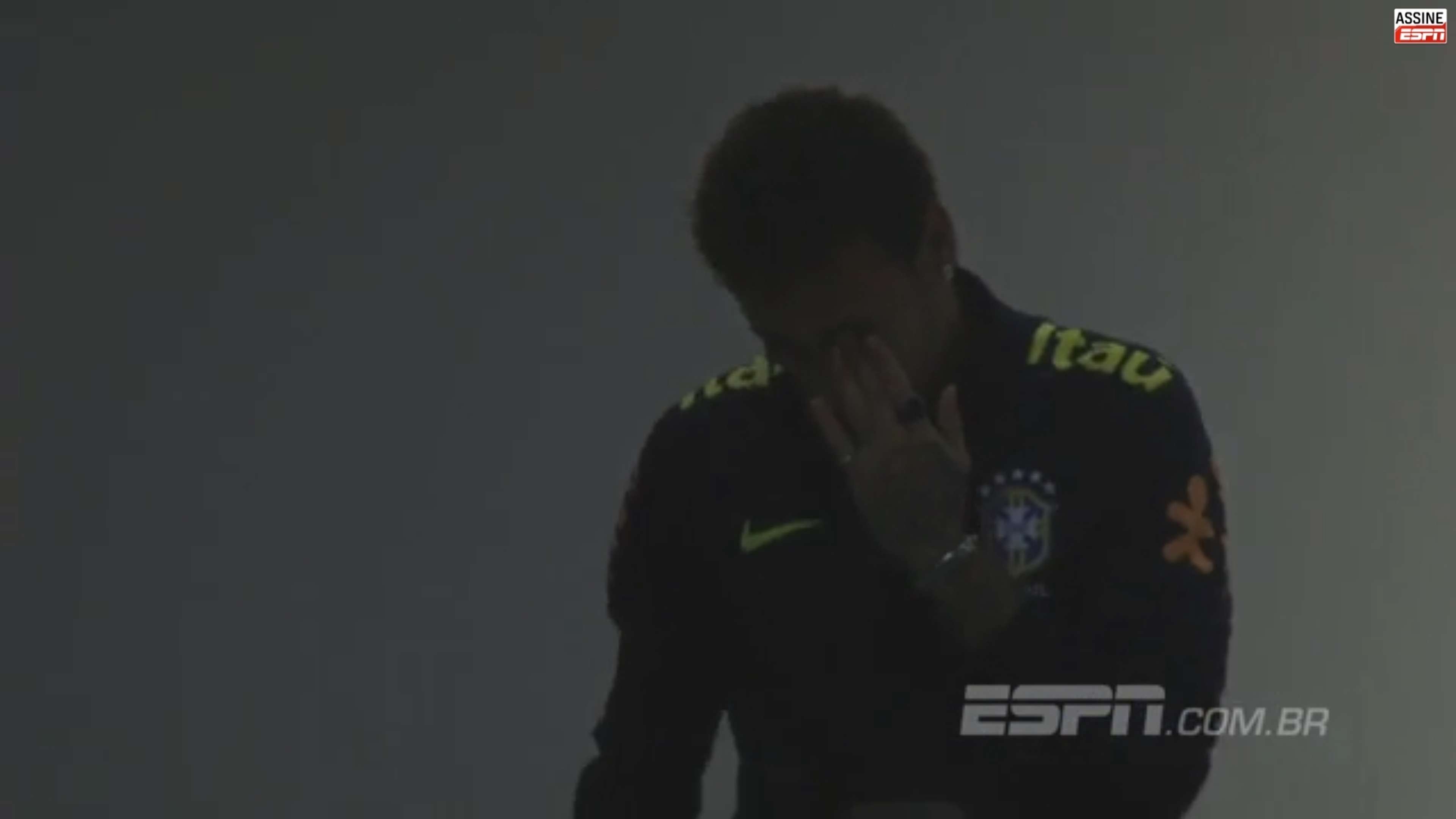 neymar emocionado