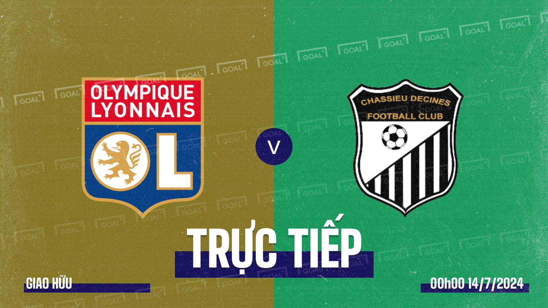 Lyon vs Chassieu Decines 2024 GFX