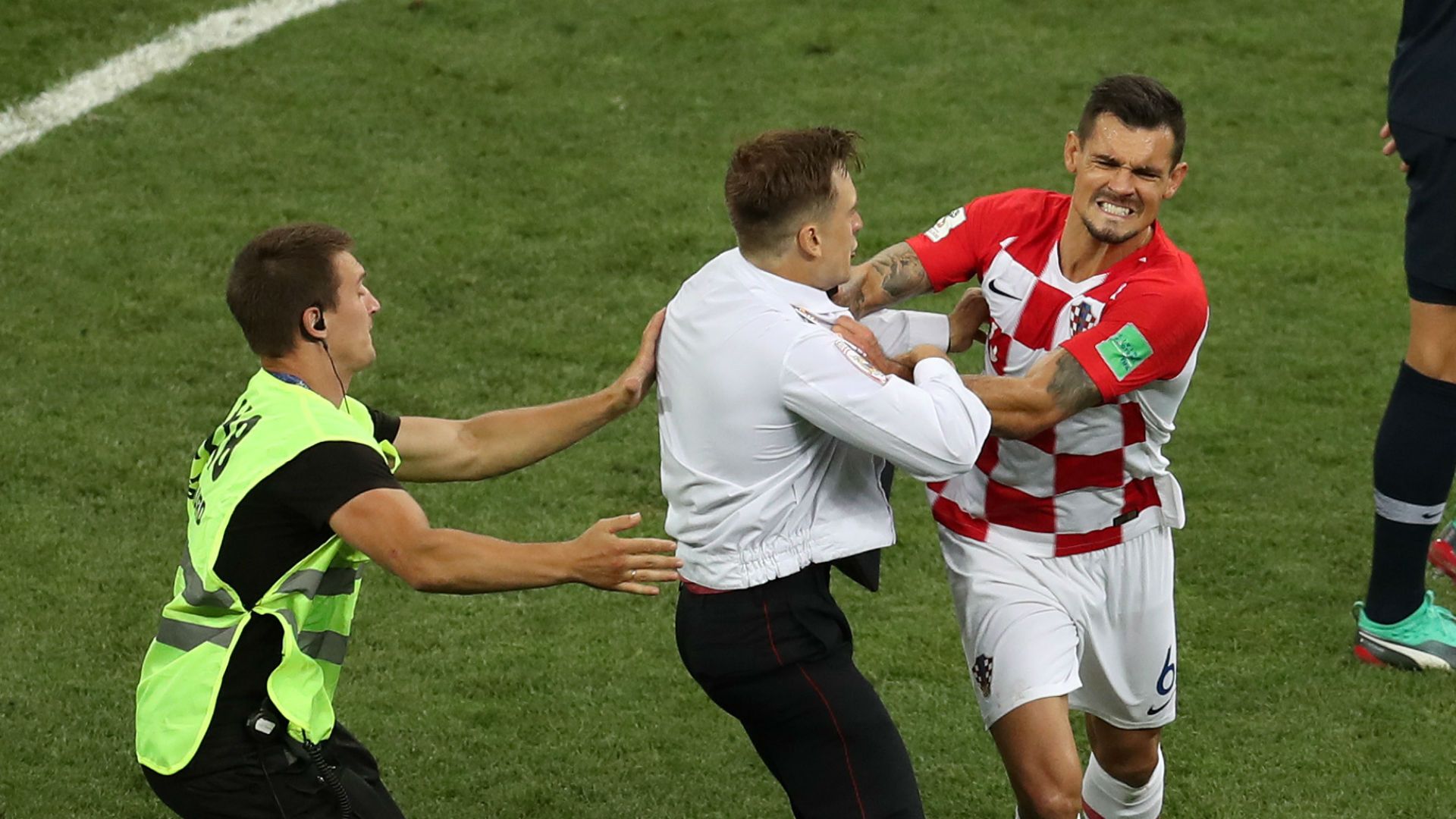 Invasão França Croácia Copa do Mundo 15 07 2018