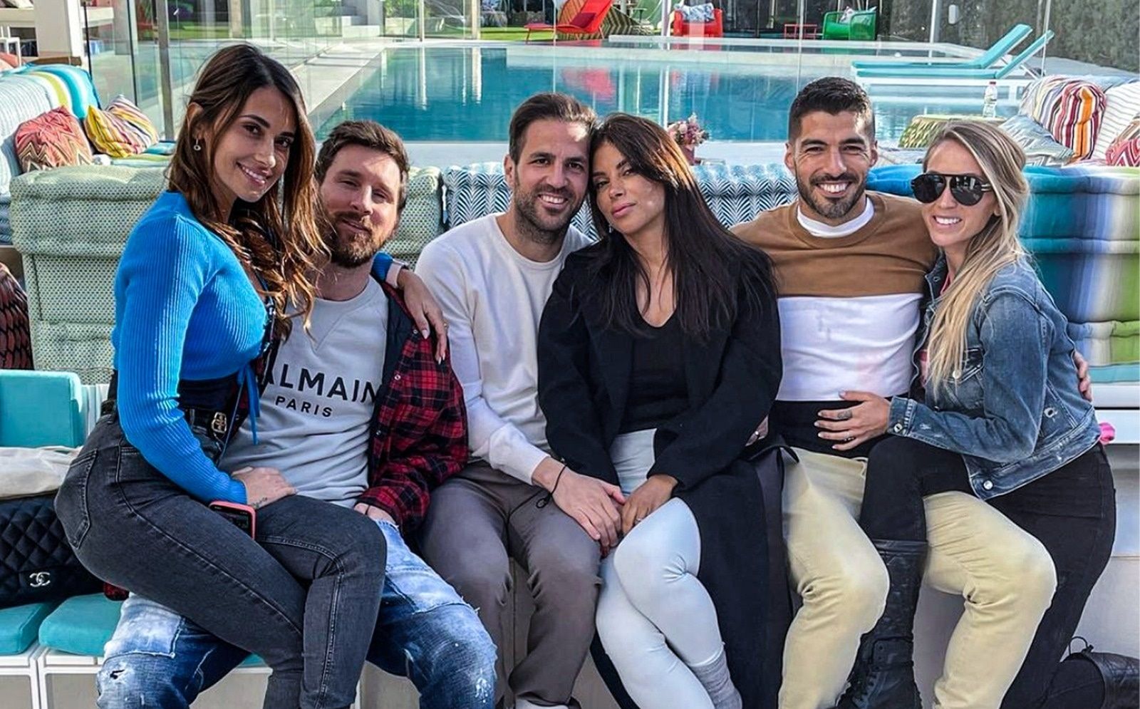 Lionel Messi Luis Suárez Cesc Fabregas