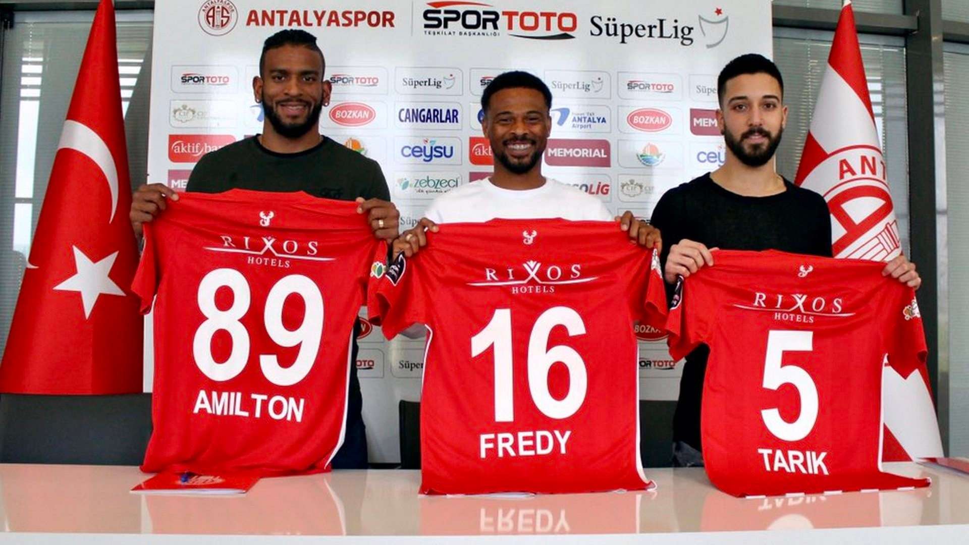 Antalyaspor Fredy Amilton Tarik Camdal