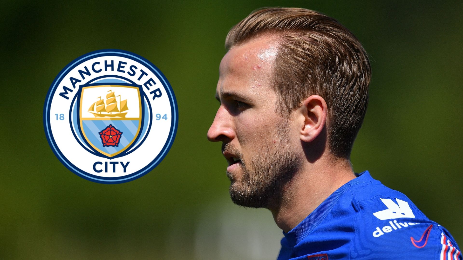 Harry Kane, Man City badge