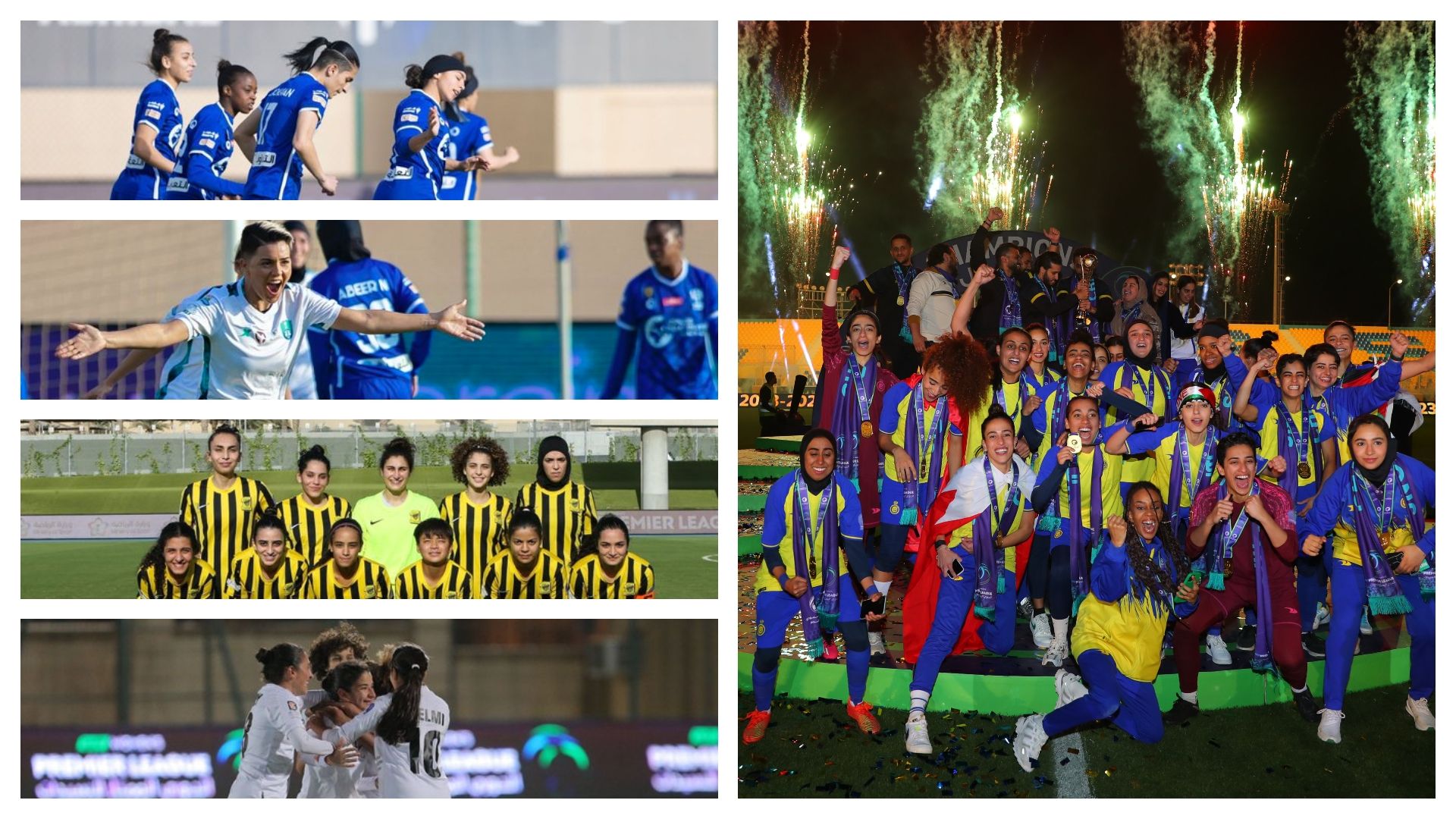 Nassr - Hilal - Ahli - Ittihad - Shabab ladies 2023