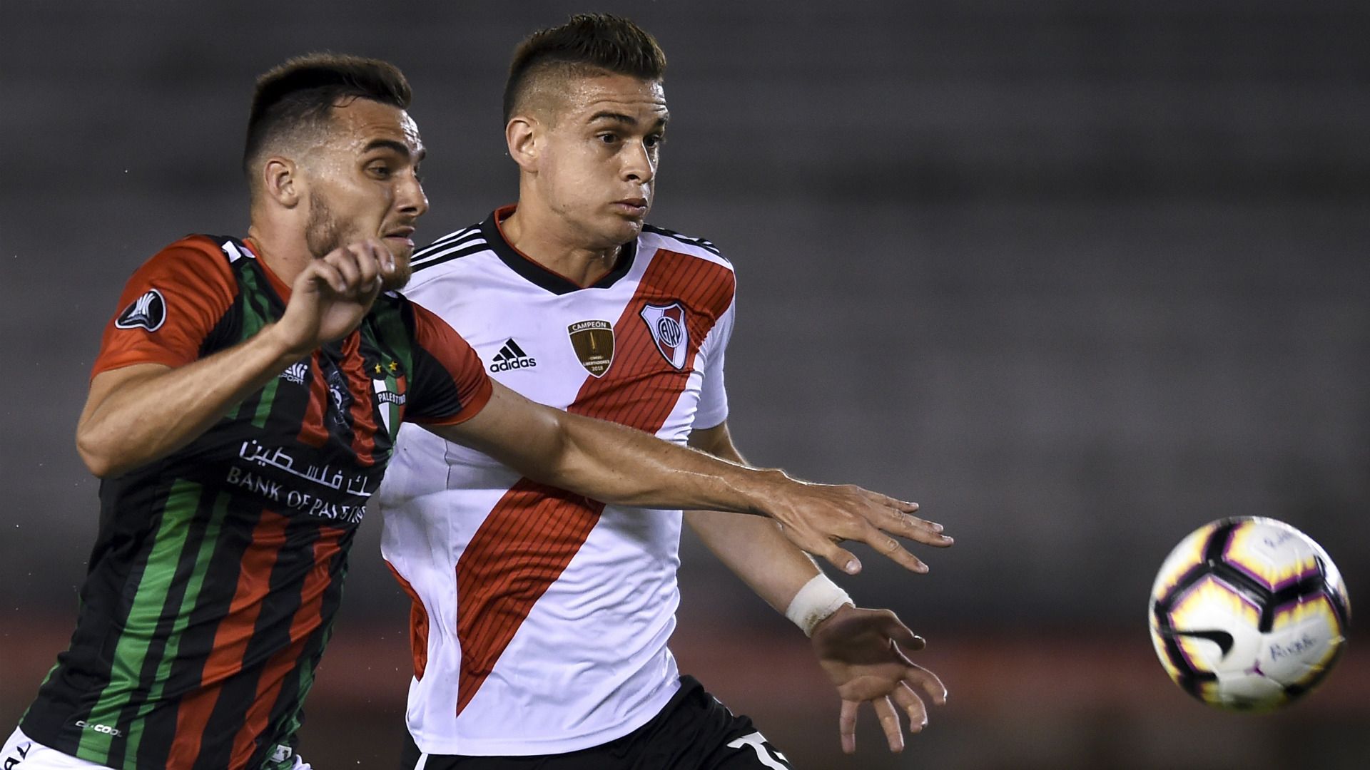 Borre Del Pino River Palestino Copa Libertadores Grupo A Fecha 2