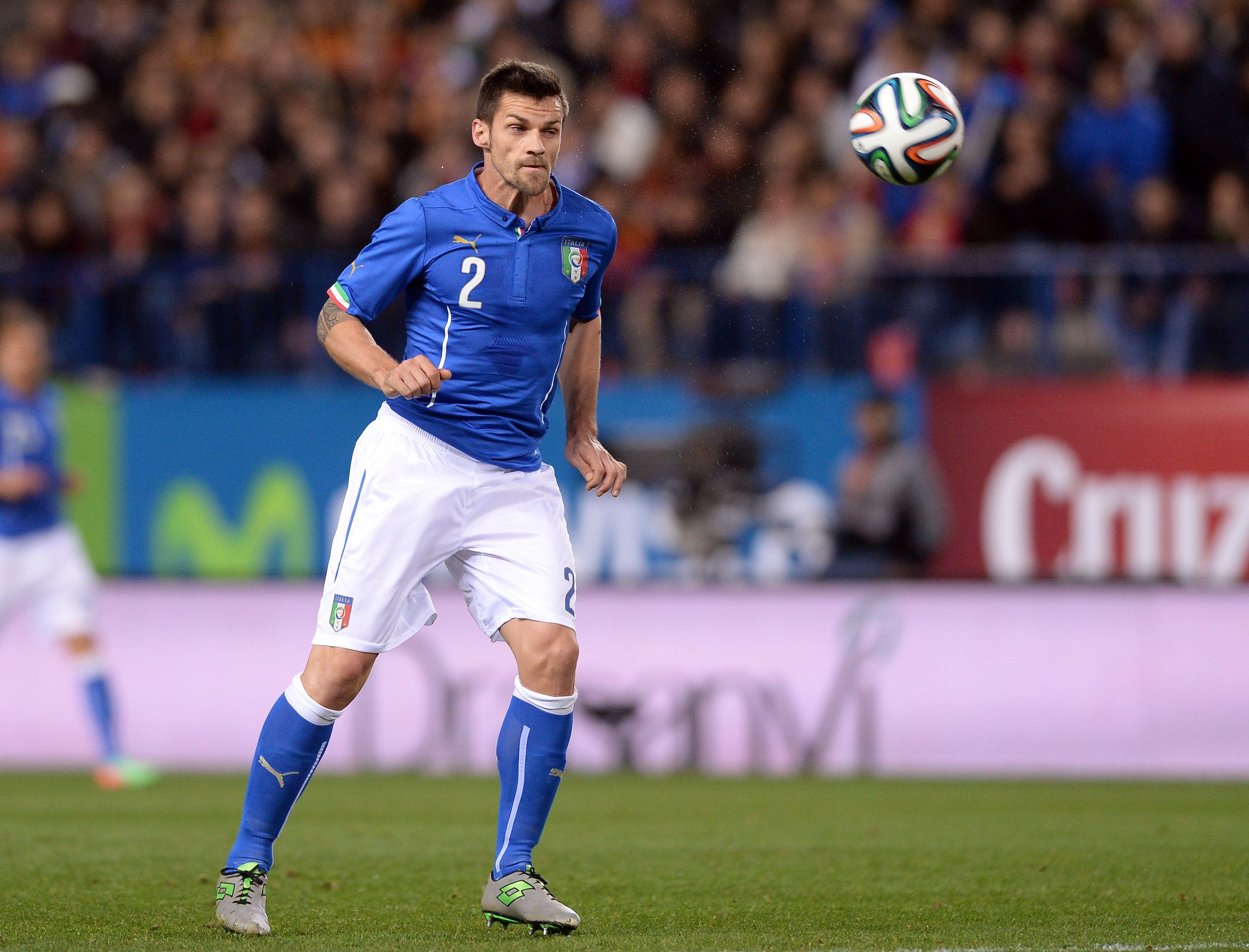 Napoli and Italy full-back Christian Maggio
