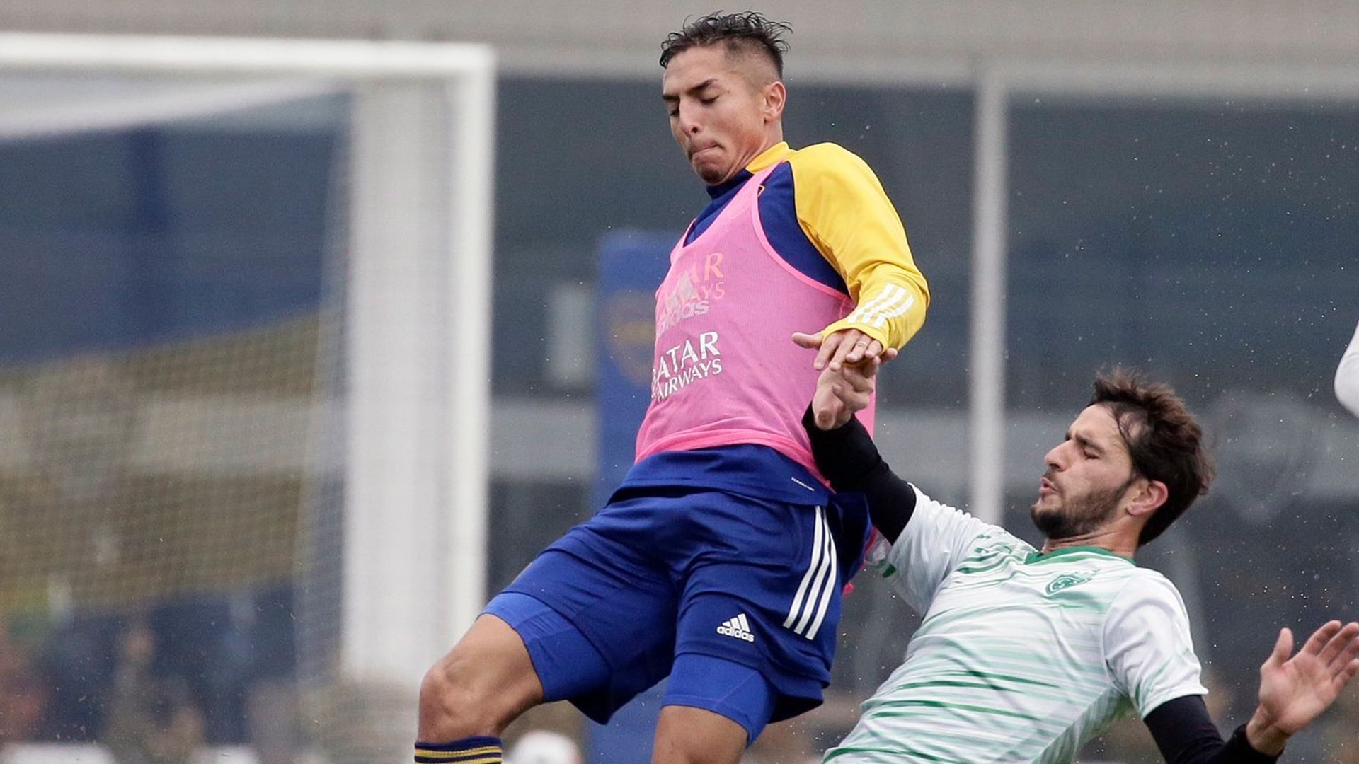 Agustin Almendra Federico Bravo Boca Sarmiento Amistoso 07072021