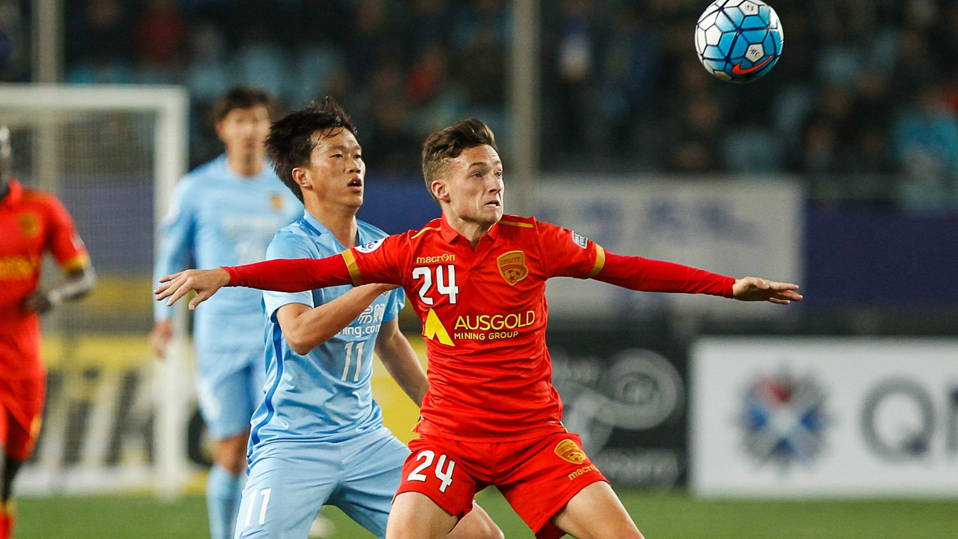 Jordan O'Doherty Jiangsu Suning v Adelaide United AFC Champions League 01032017