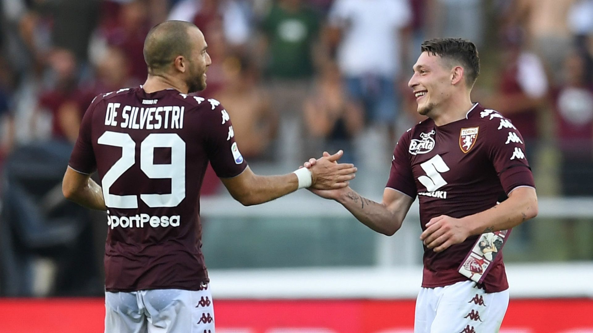 Lorenzo De Silvestri, Andrea Belotti, Torino, Serie A, 27082017