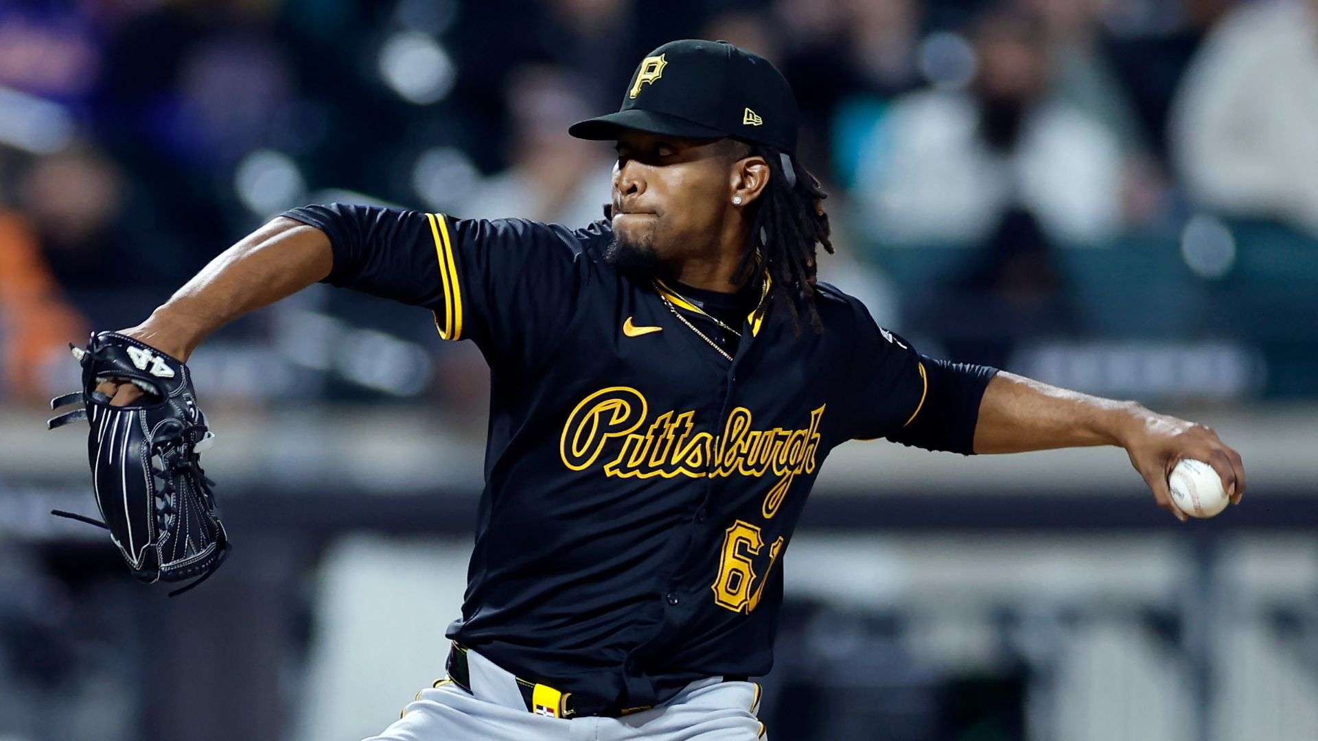 Jose Hernandez #61 of the Pittsburgh Pirates MLB