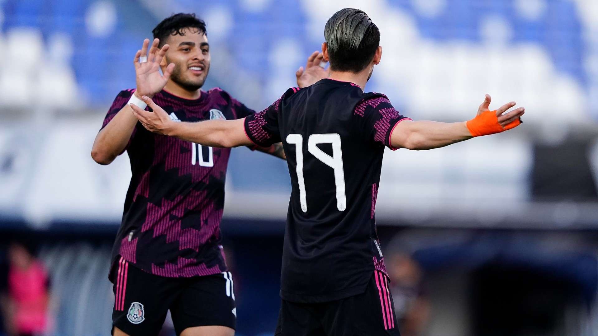 Jesús Angulo Alexis Vega México Sub23 vs Rumania Amistoso